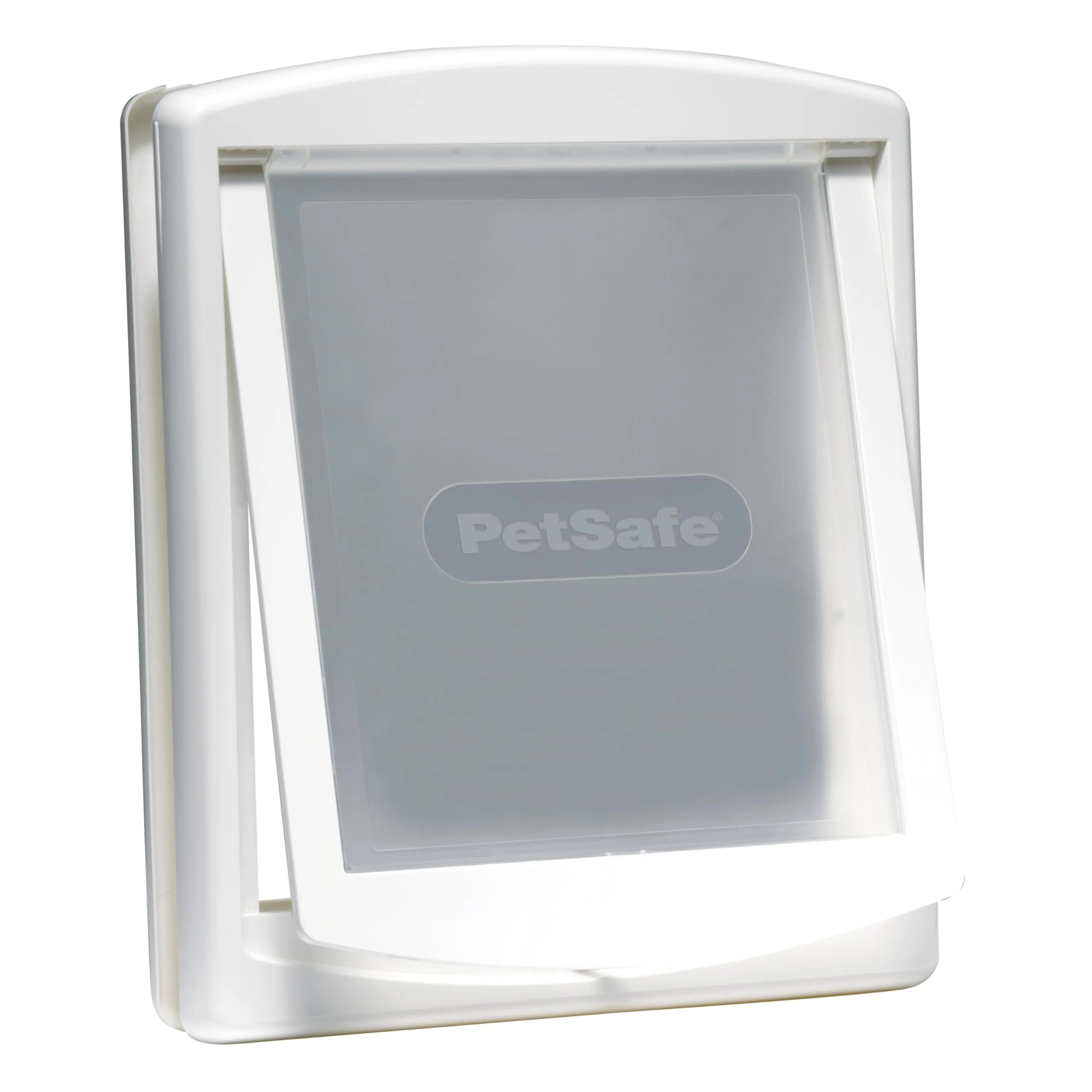 PetSafe Staywell - Porta Basculante per Animali Domestici Piccola - Bianca