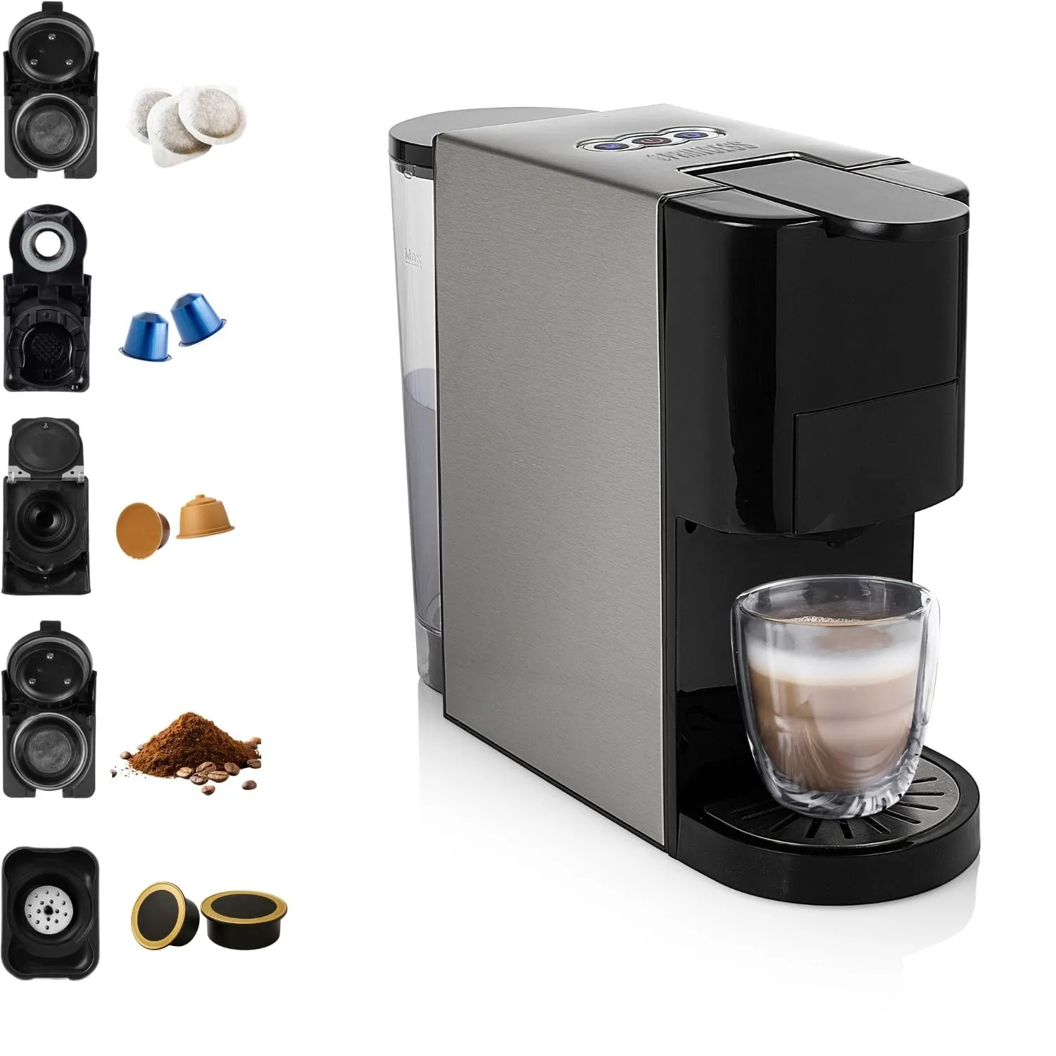 Princess Macchina Caffè Multi Capsule 5 in 1
