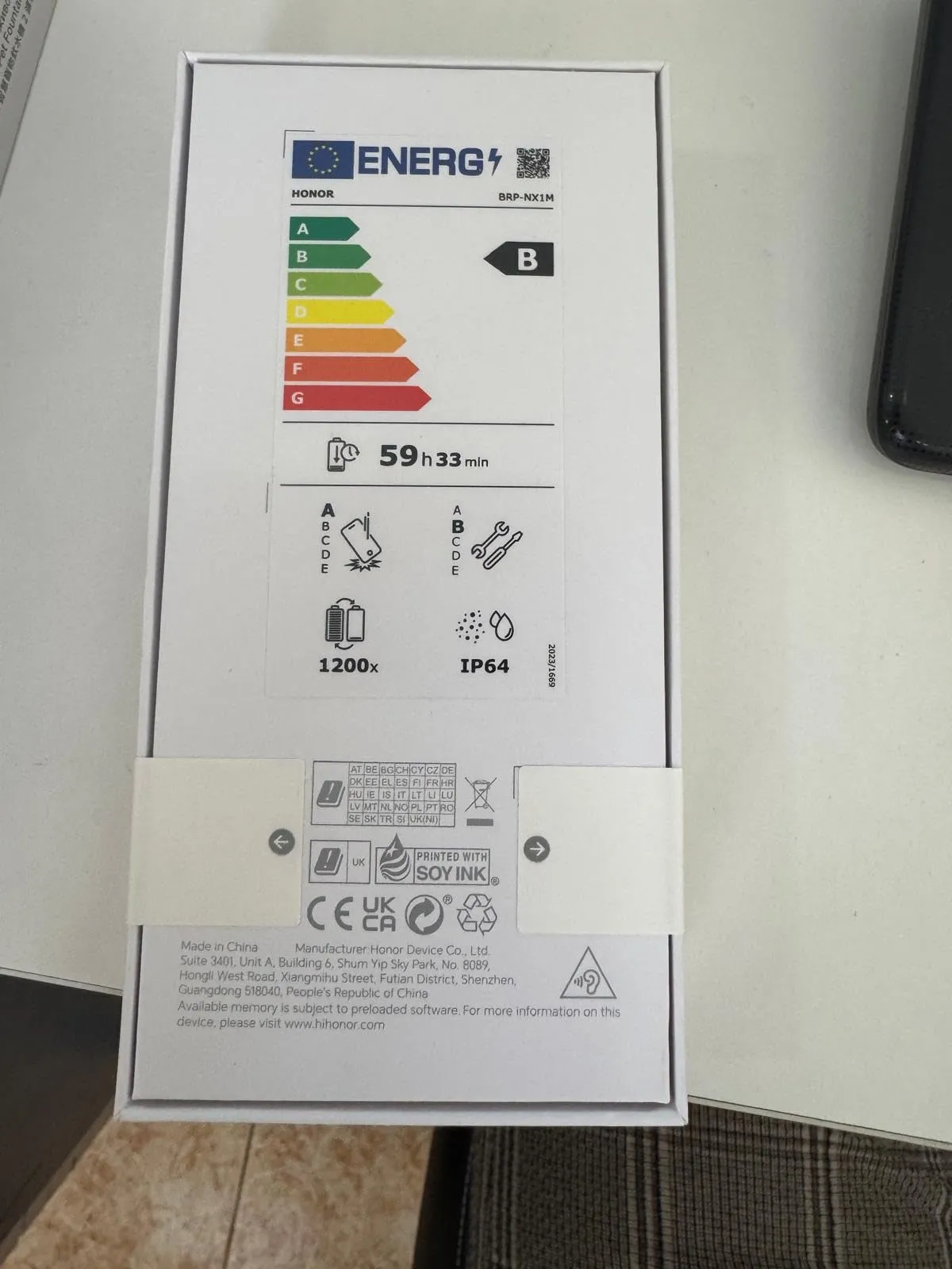 HONOR Magic7 Lite 5G 8GB/512GB Viola Titanio Dual SIM