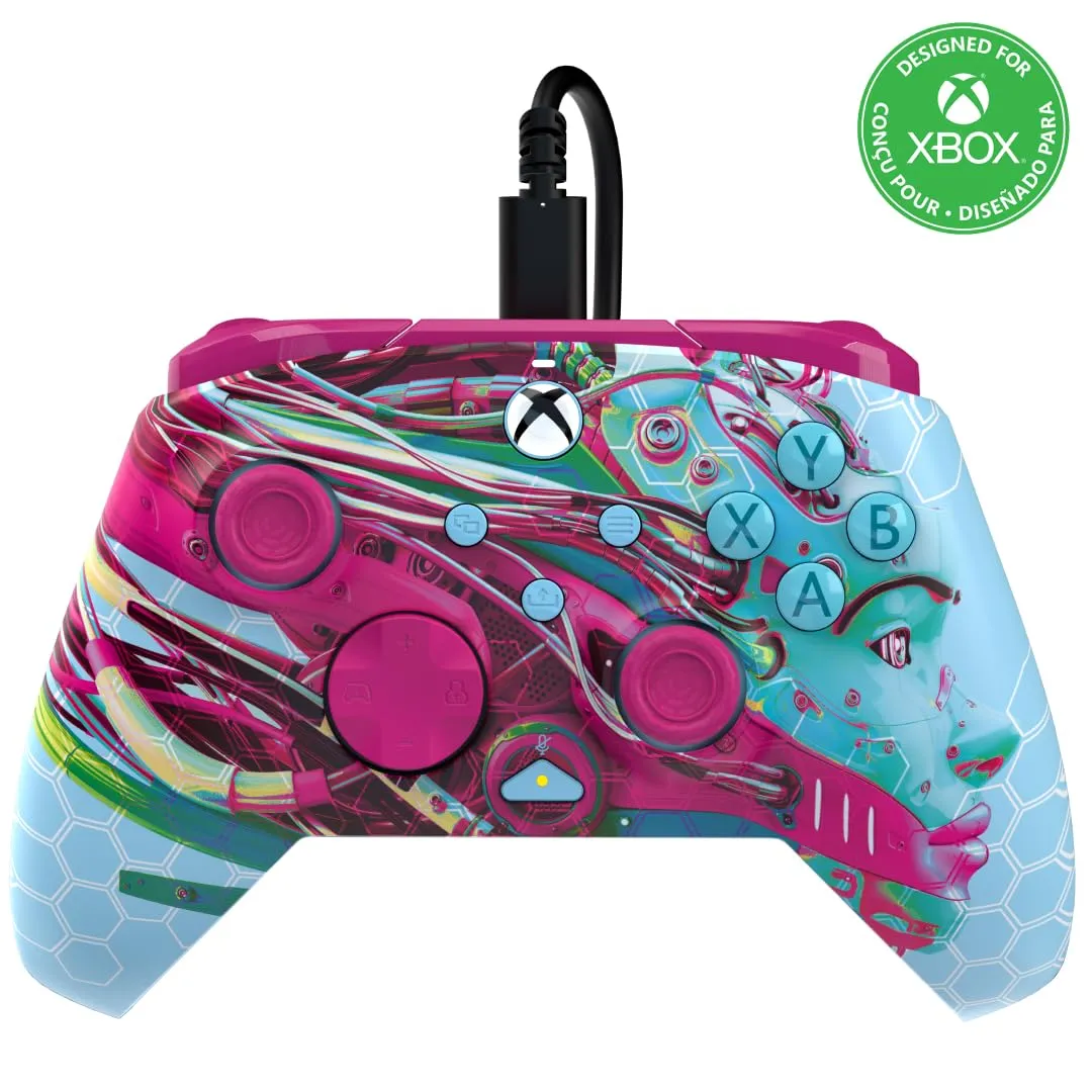 Controller Cablato Xbox REMATCH GLOW - Android Dreams