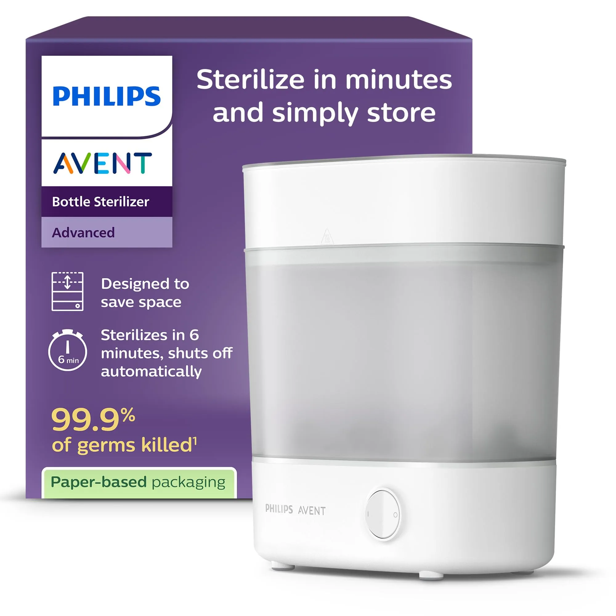 Sterilizzatore a Vapore Elettrico Philips Avent SCF291/00