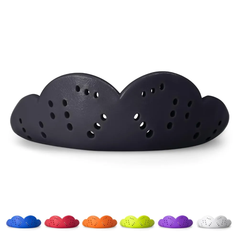 SISU Max 2.4 Paradenti Unisex Charcoal Black