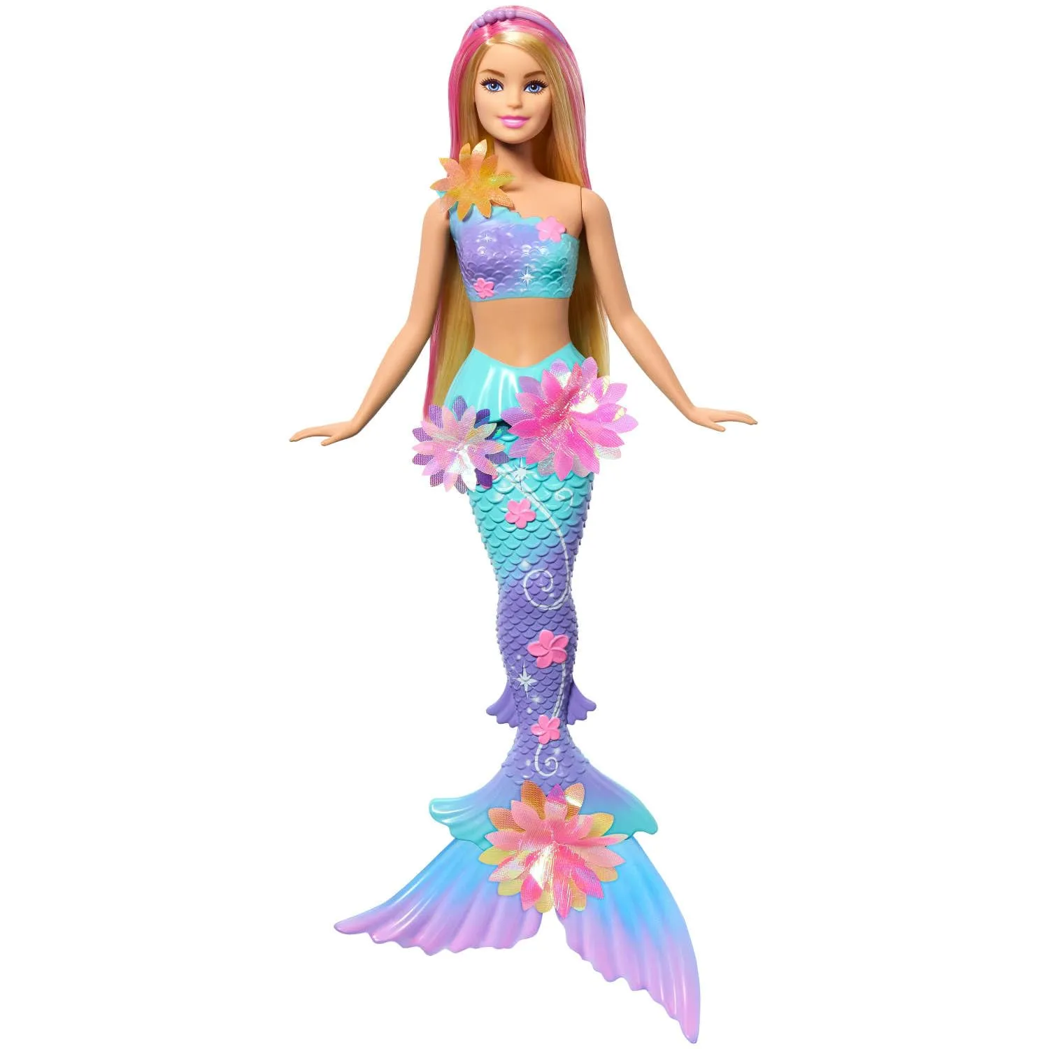 Barbie Sirena Magia Floreale Viola