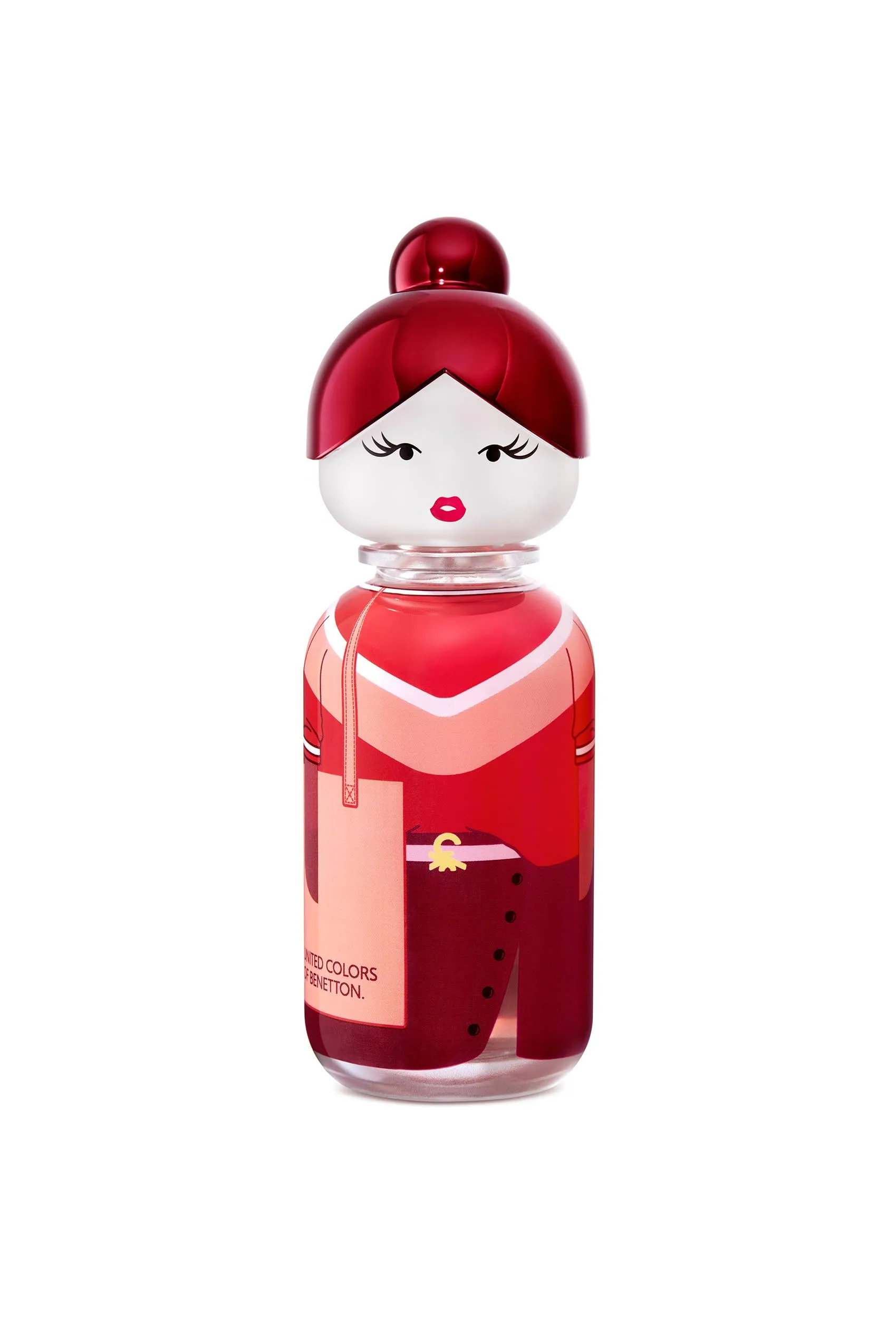 United Colors of Benetton Sisterland Red Rose Eau de Toilette Spray Donna