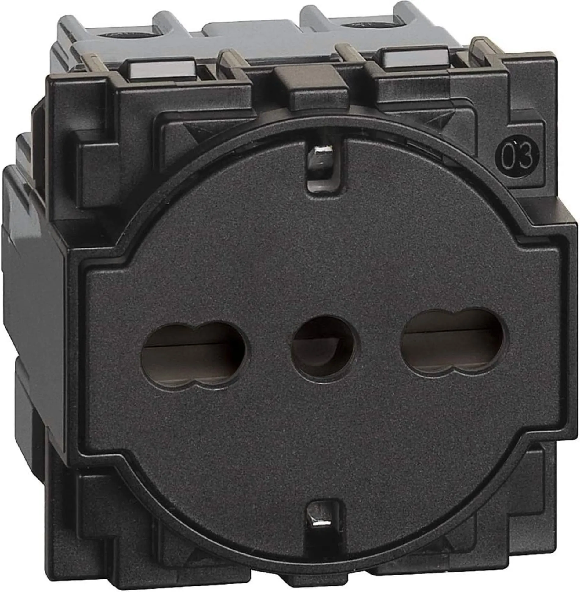 Bticino Living Now Presa Multistandard, Nero