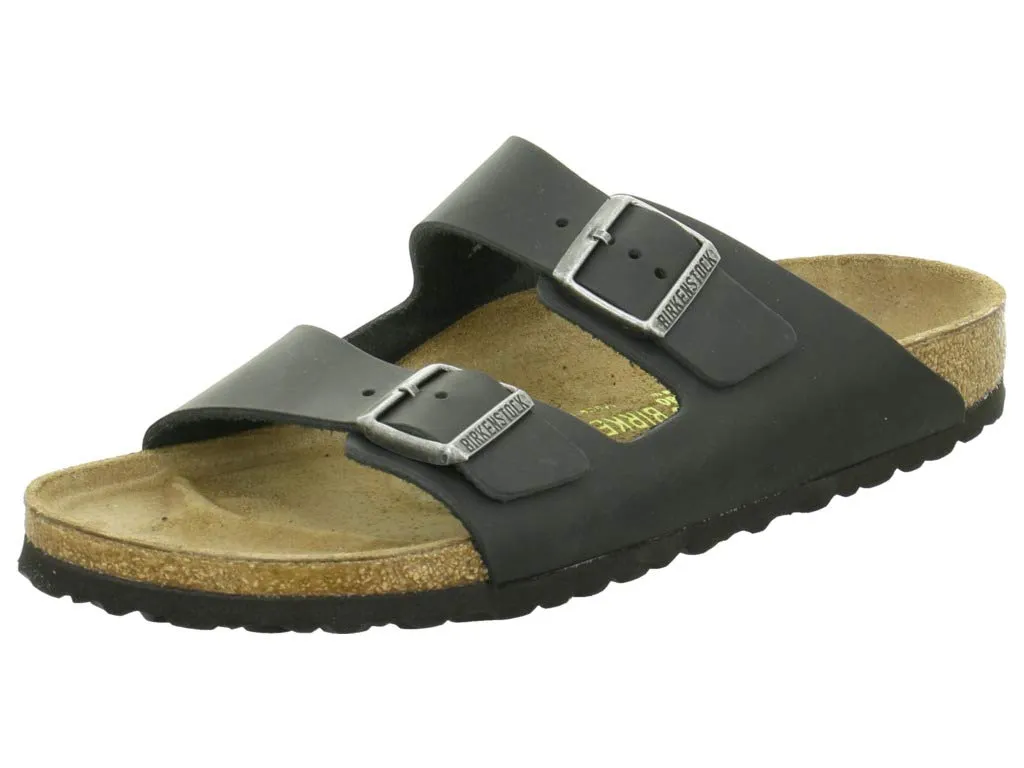 Birkenstock Arizona Triples Black Birko-Flor - Ciabatte Uomo