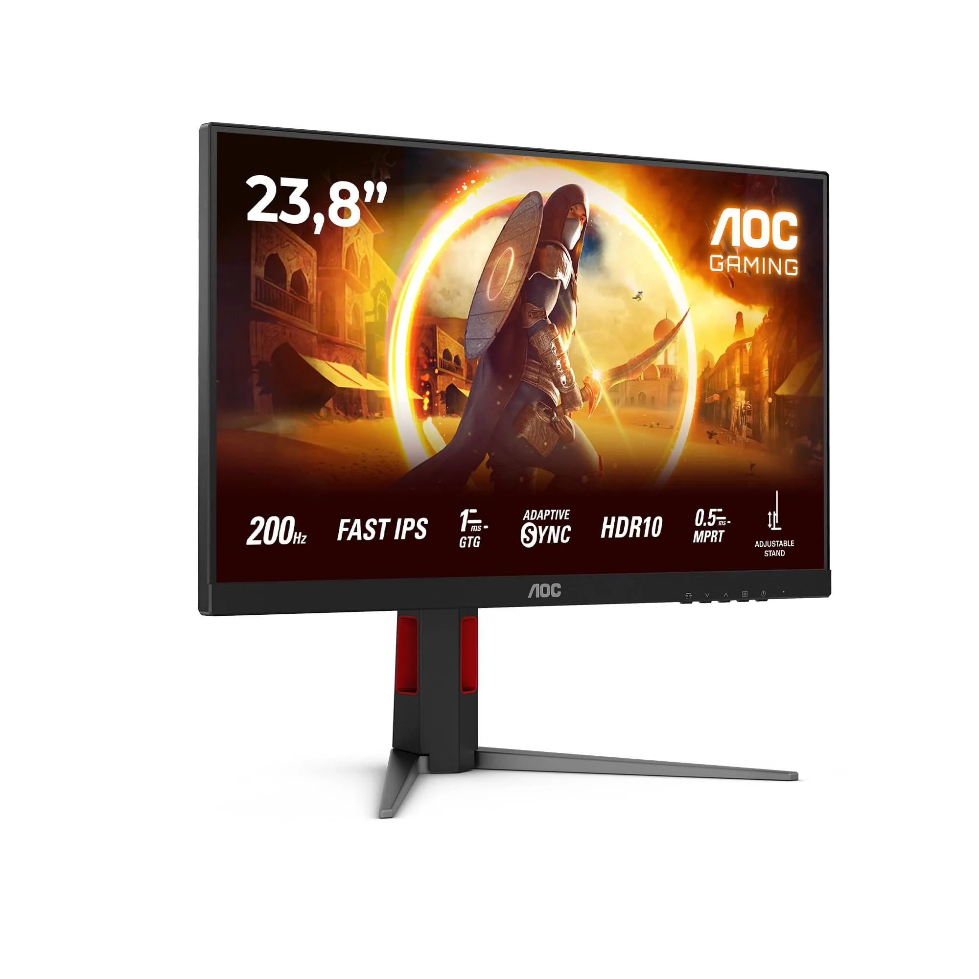 AOC Gaming 24G4HA - Monitor Gaming Full HD 24 pollici, 200Hz, 1ms