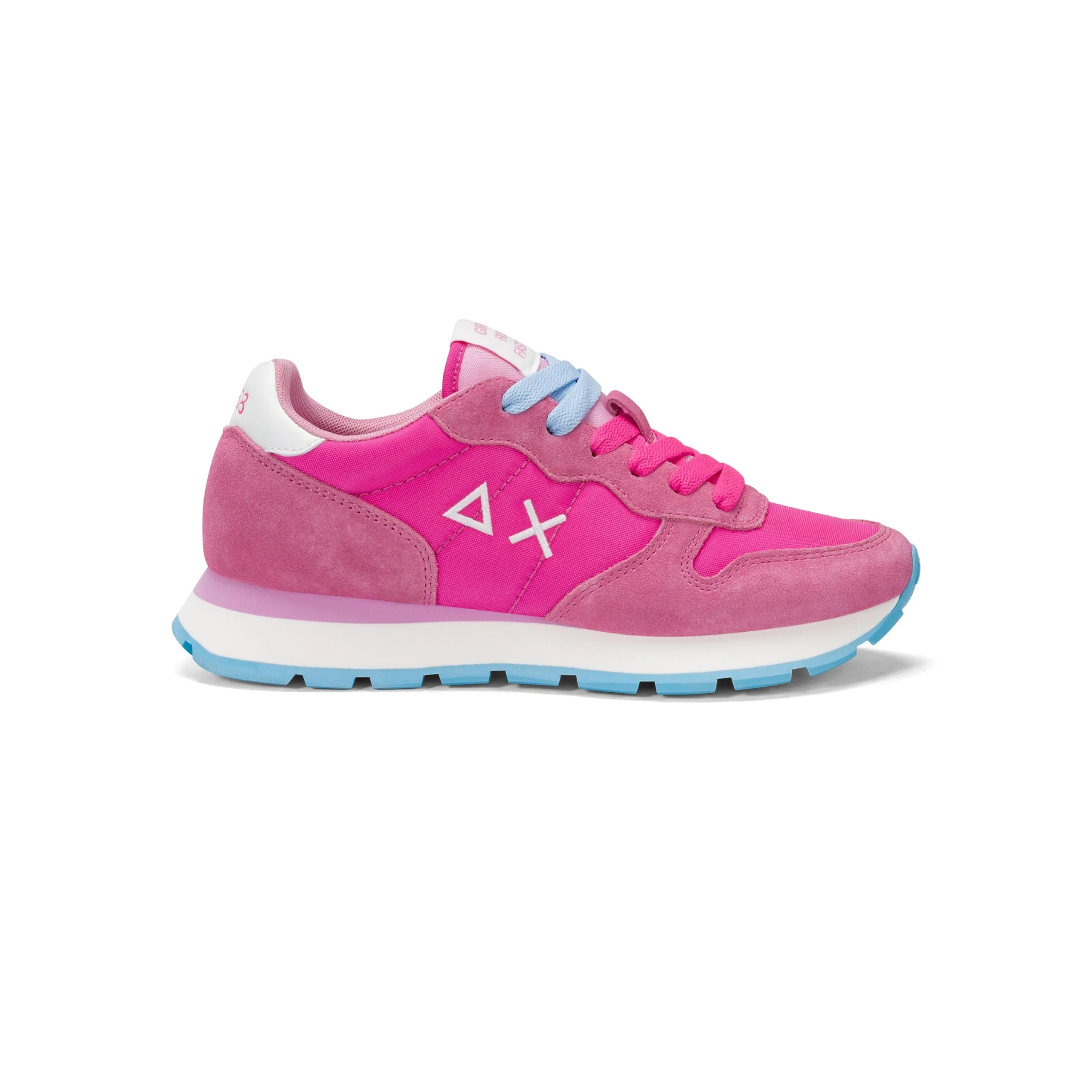 SUN68 Sneaker Unisex Ally Solid Nylon Fucsia