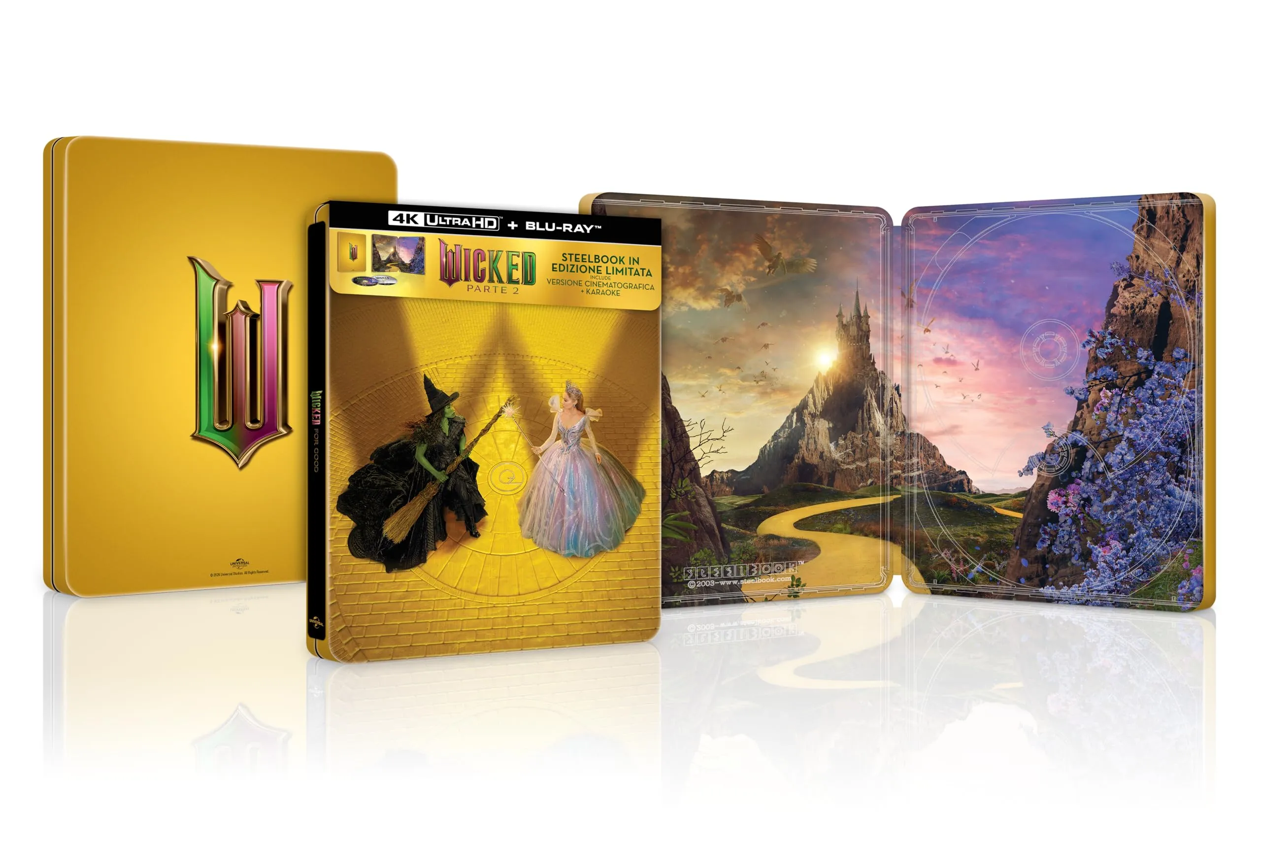 Wicked: Parte 2 (4K UHD + Blu-ray) - Steelbook Edition