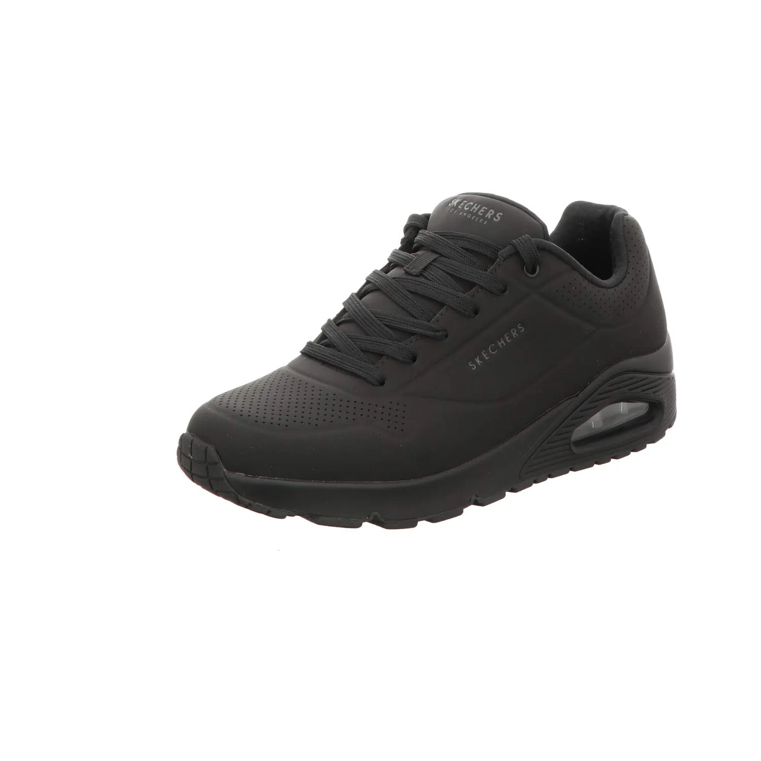 Skechers Uno Stand On Air, Scarpe da ginnastica Uomo, Black Durabuck Trim