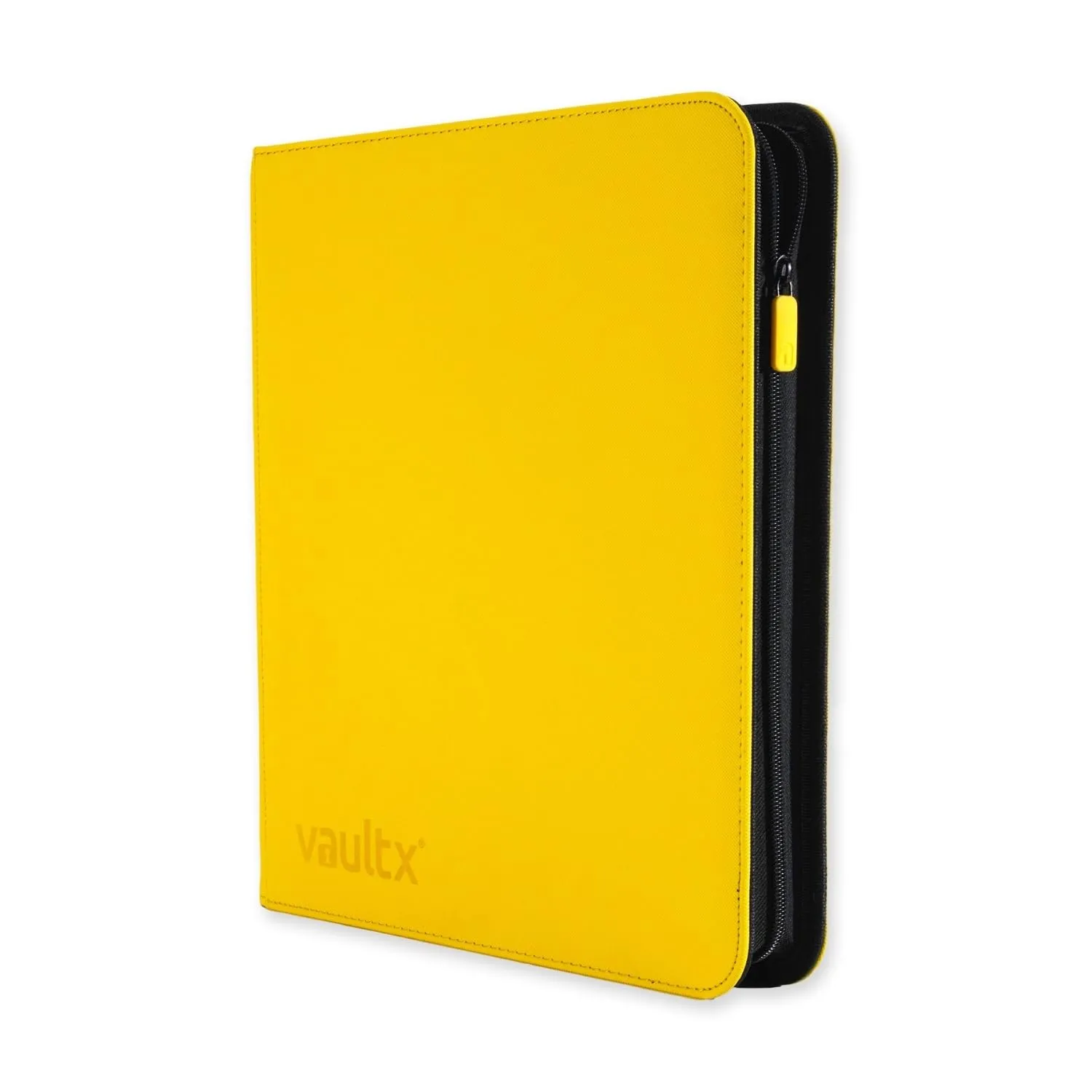 Vault X Raccoglitore Giallo a 12 Tasche con Cerniera per Carte da Collezione