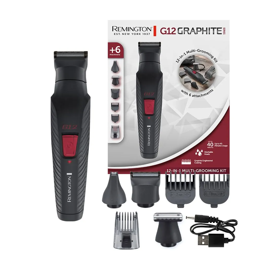 Remington Graphite Series G12 PG2120 Kit Multigrooming 12-in-1