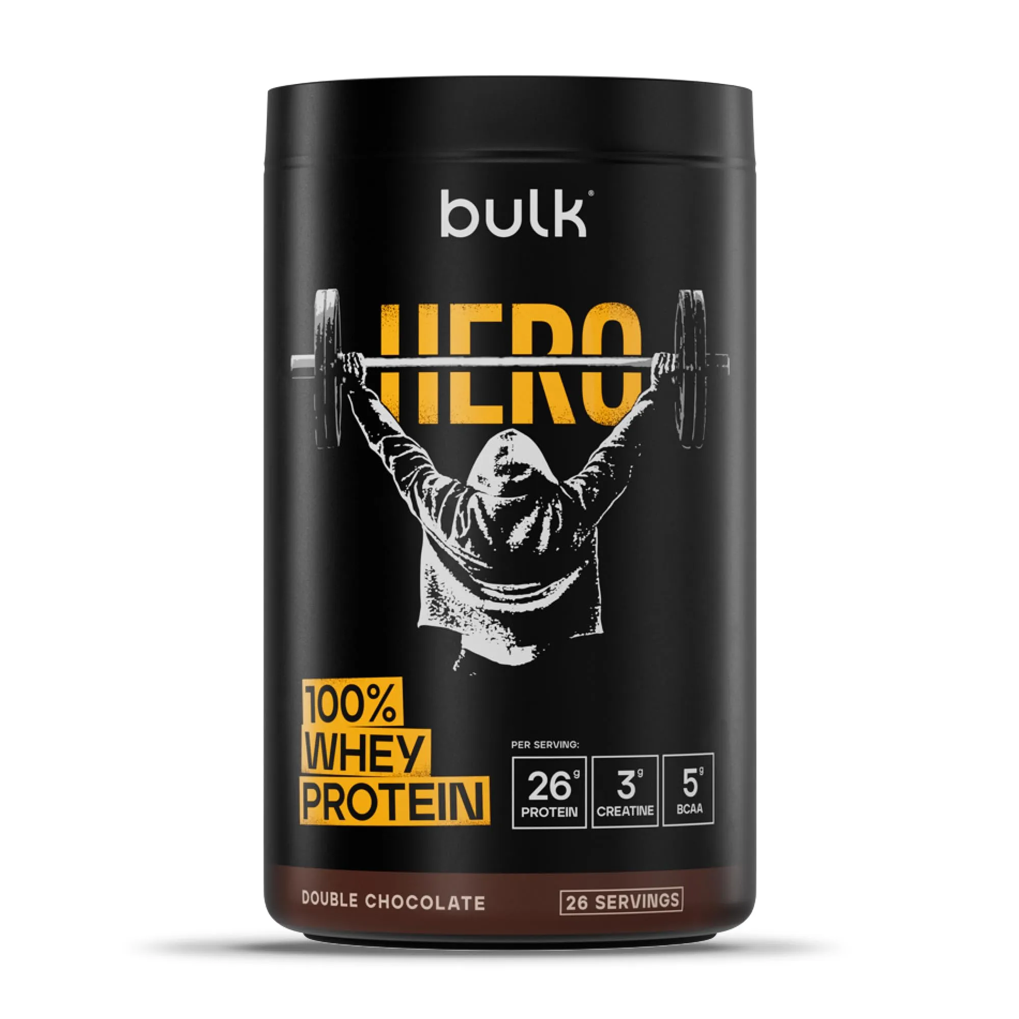 Bulk Hero Whey Proteine in Polvere - Doppio Cioccolato