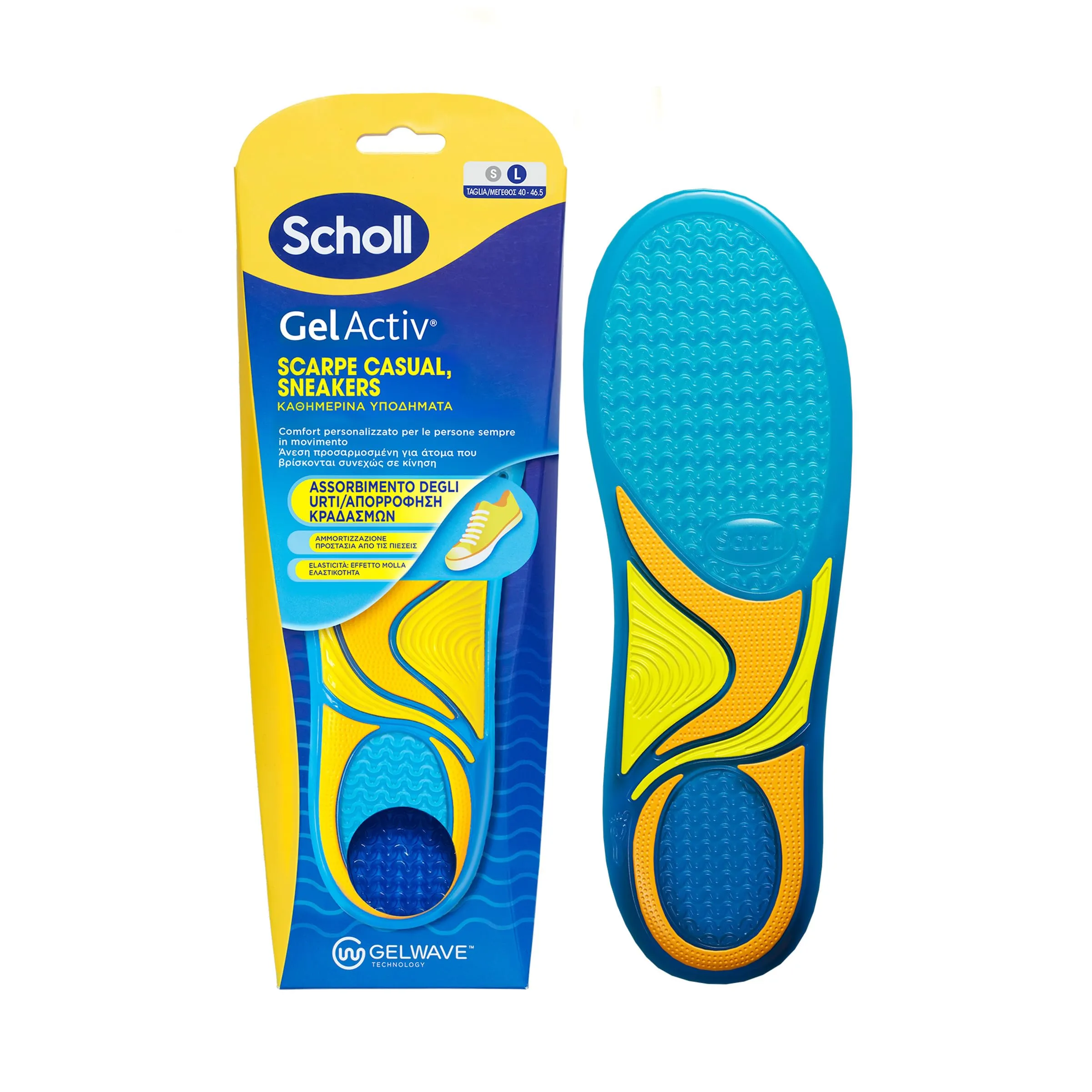 Scholl Solette GelActiv Scarpe Casual e Sneakers Taglia L