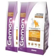 Gemon 15kg Mangime per Cani Adult All Breeds Agnello e Riso + 80 Sacchetti Igienici Nutri Poop