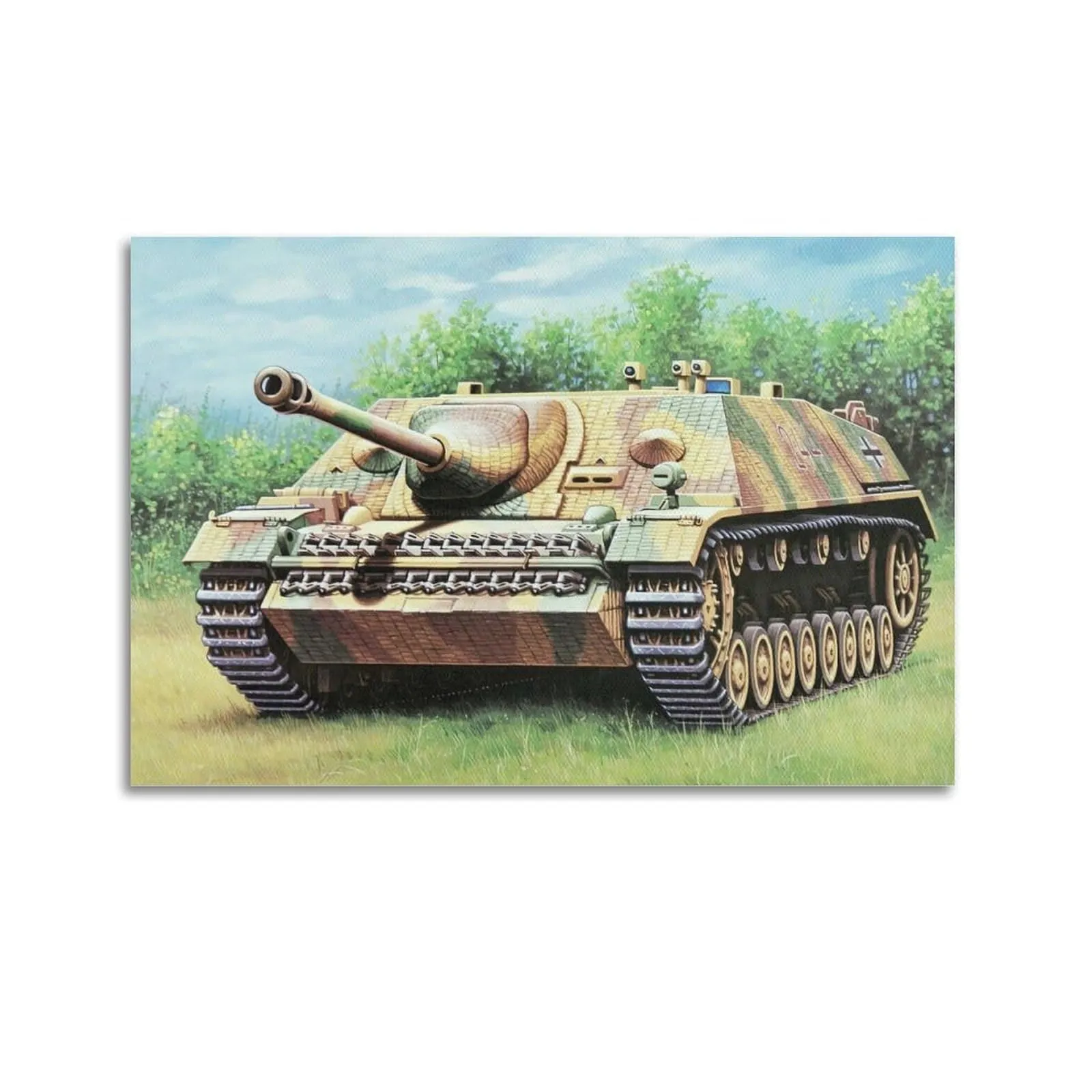 Poster Vintage Jagdpanzer IV L-48 Seconda Guerra Mondiale