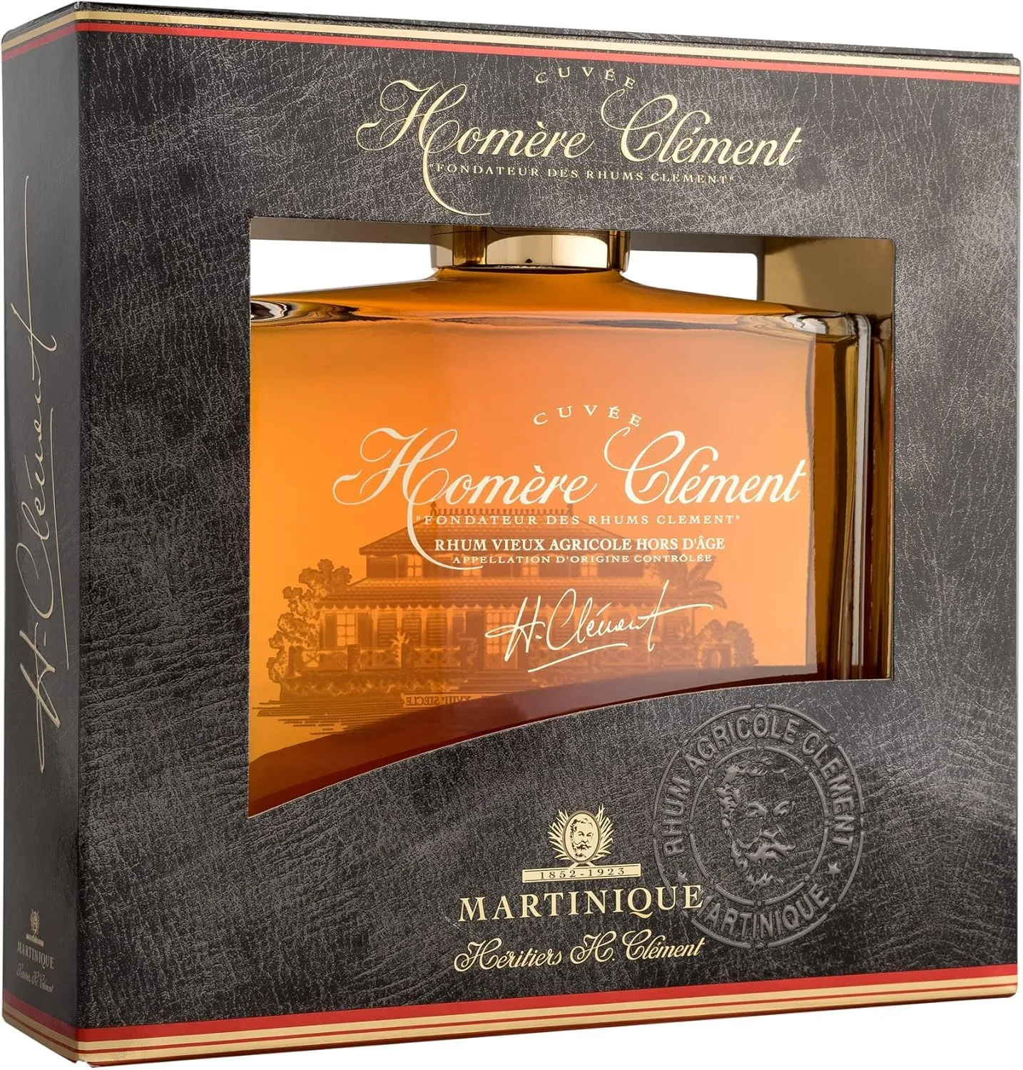 Homère Clément Cuvée Rhum Vieux Agricole Hors d'Âge 44% Vol. 0,7l in Giftbox