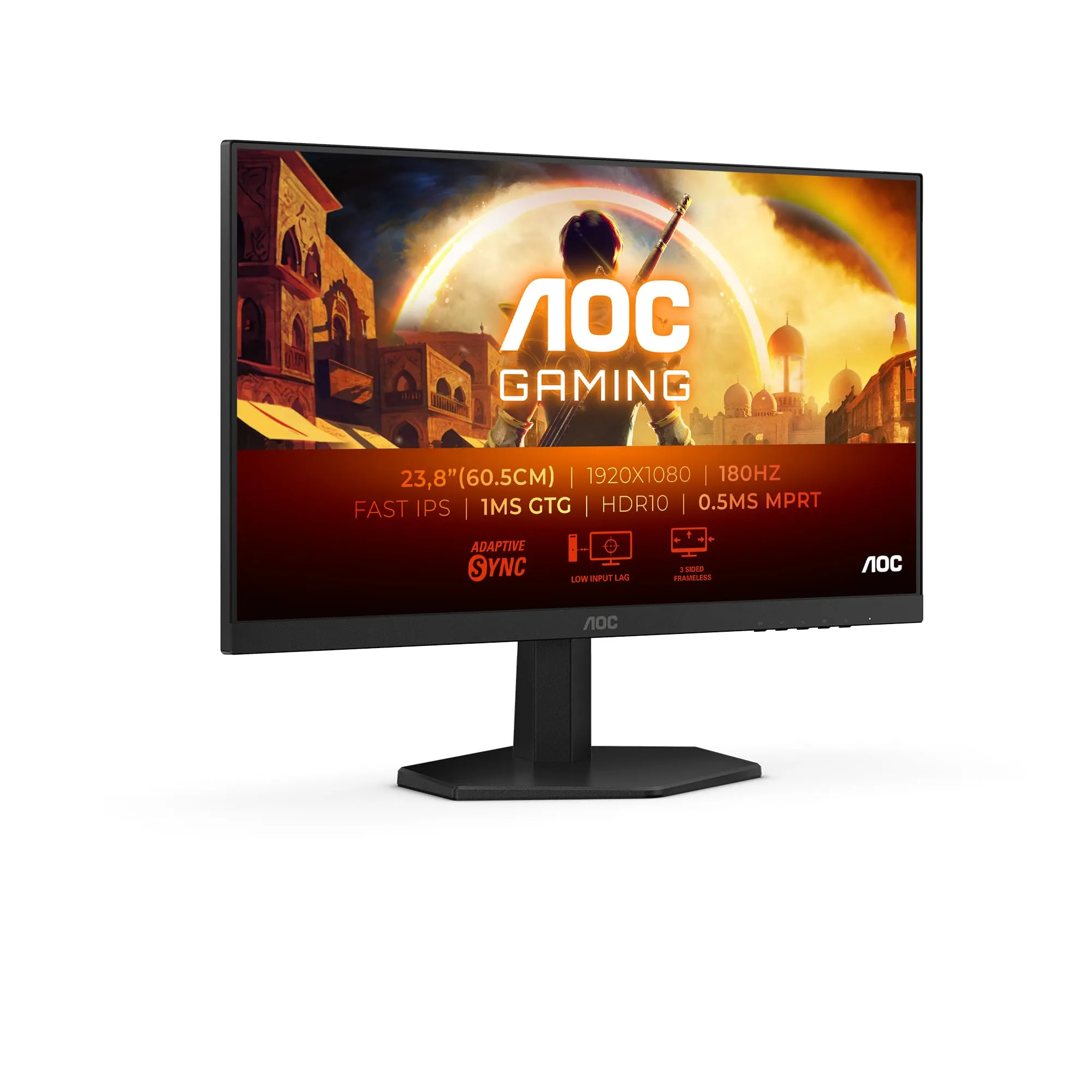 AOC Gaming 24G42E - Monitor Gaming FHD 24 pollici 180Hz