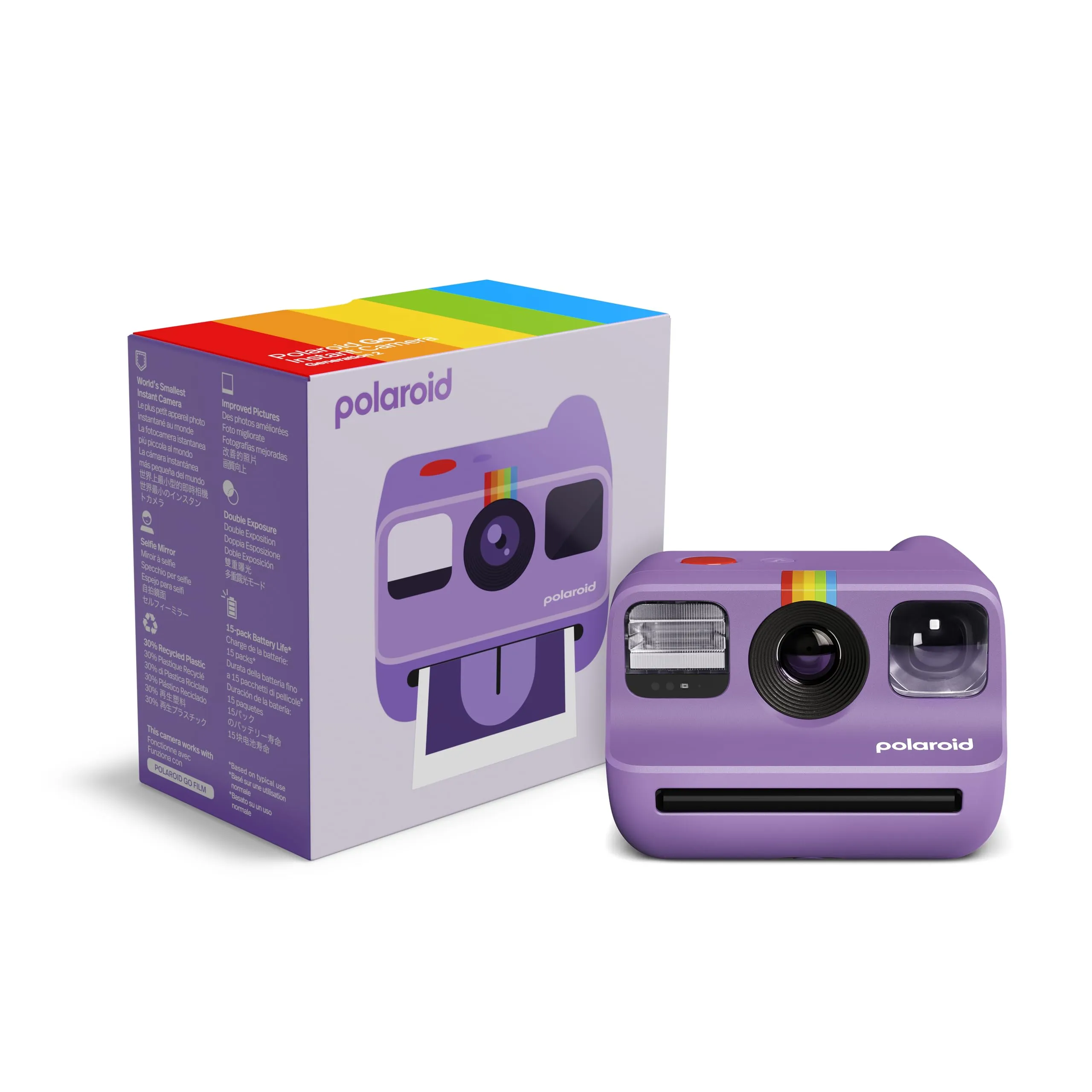 Polaroid Go Generation 2 - Mini fotocamera istantanea - Viola