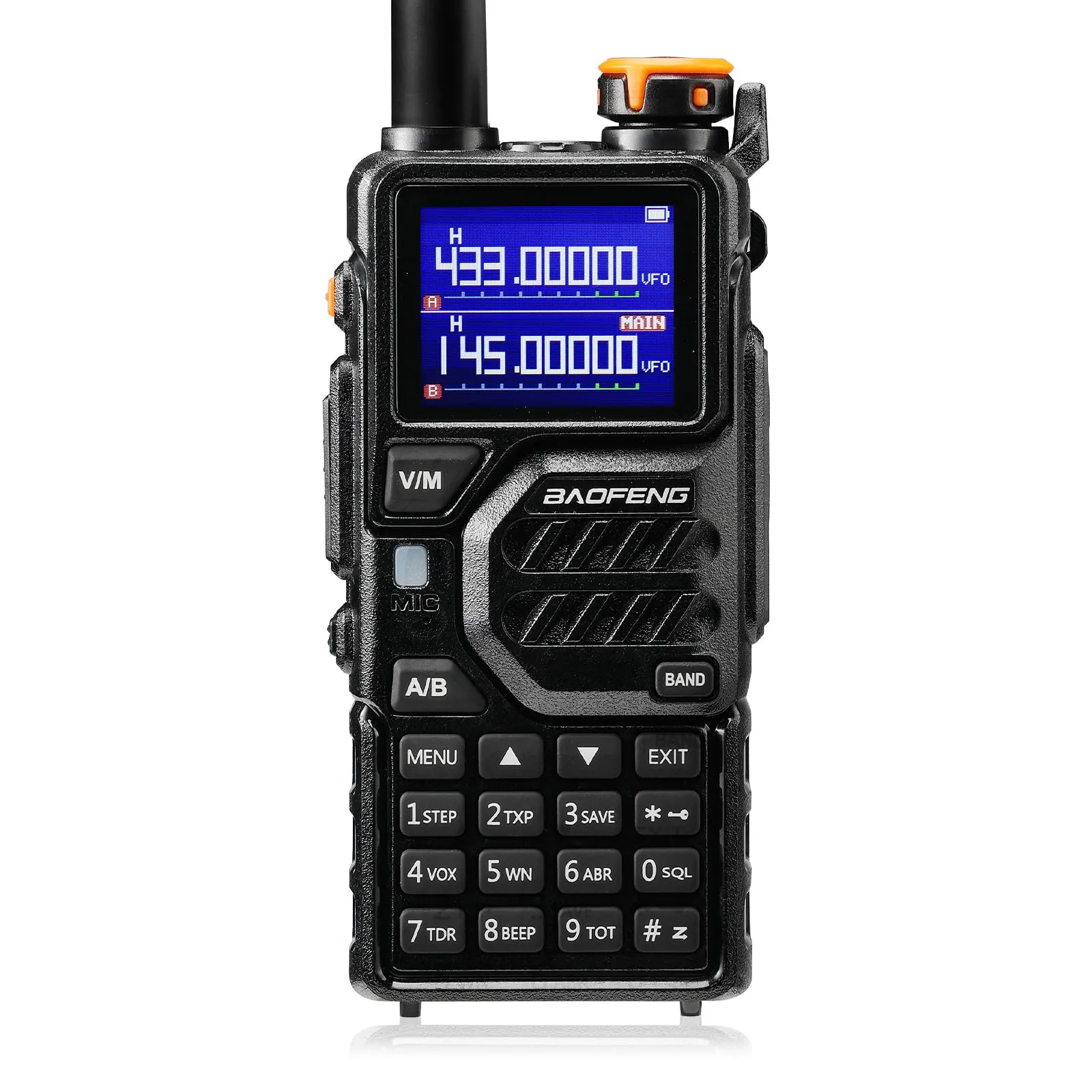 BAOFENG K5PLUS Radio amatoriale tri-banda a lungo raggio