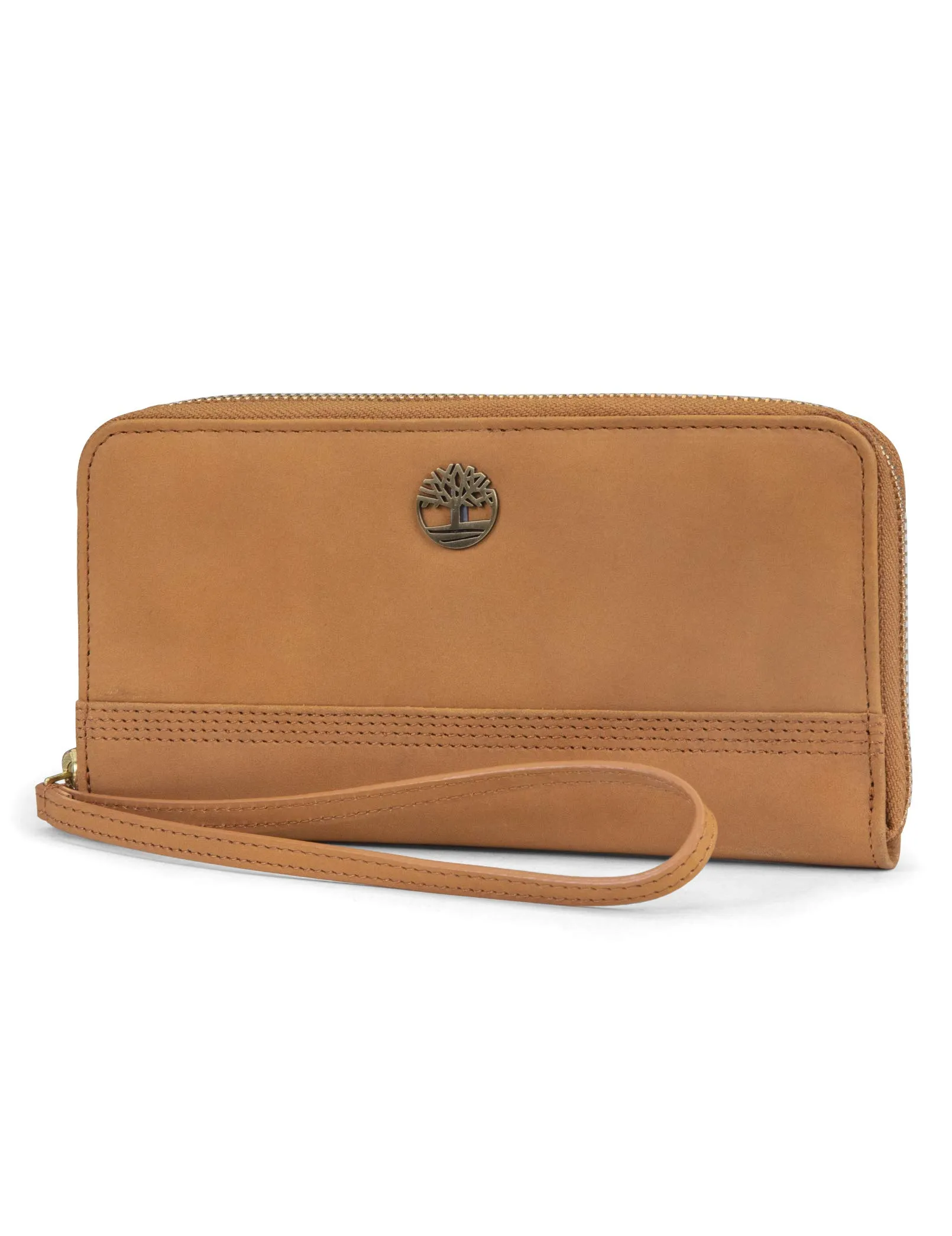 Timberland Portafoglio Donna in Pelle RFID Zip Around Clutch con Cinturino