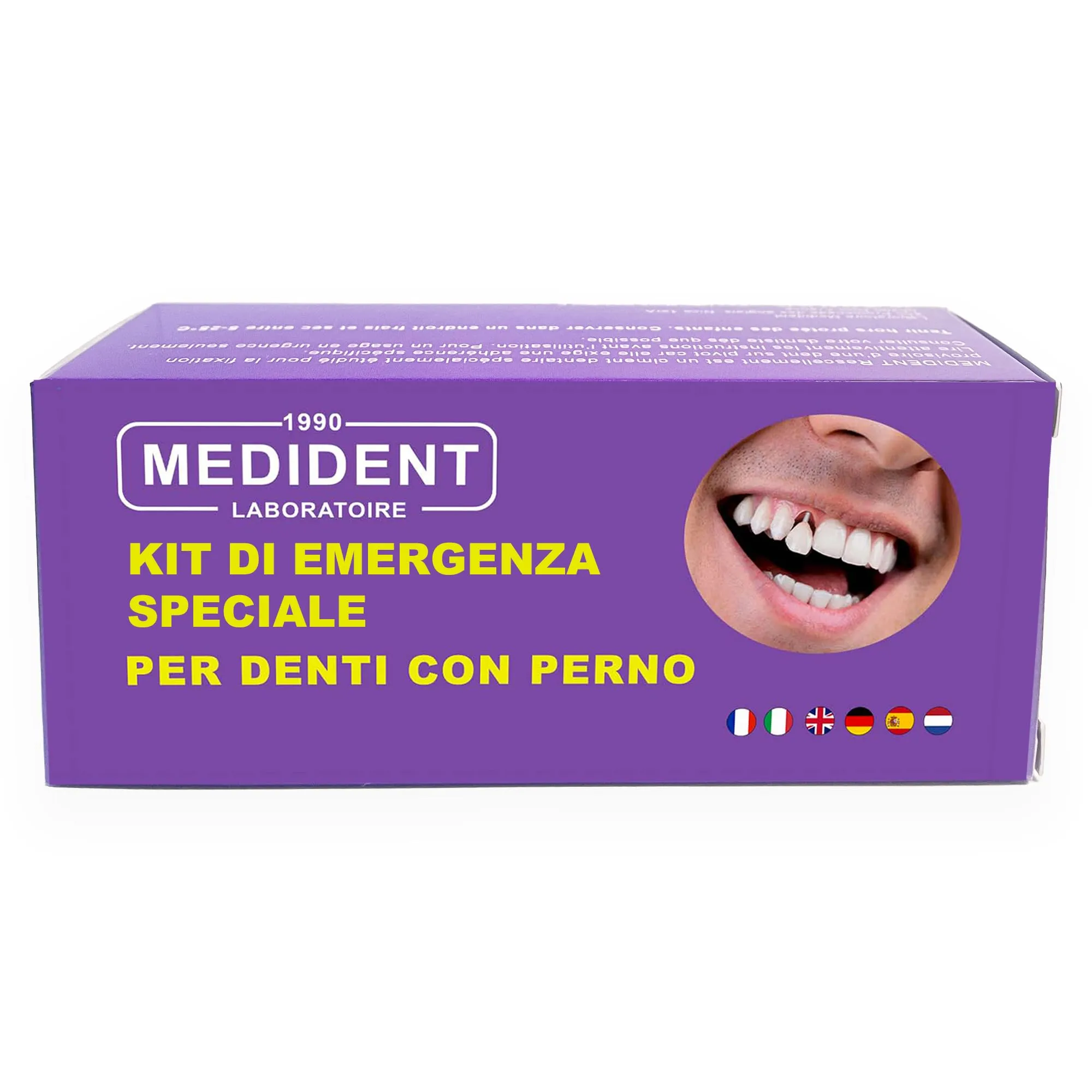 Cemento speciale per denti su perno - Fissaggio extra forte e definitivo