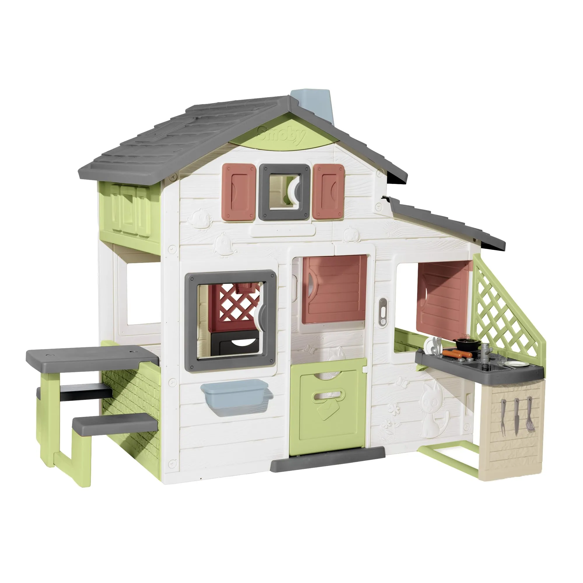 Smoby Life Friends Playhouse: La Casetta dei Sogni per Bambini Creativi