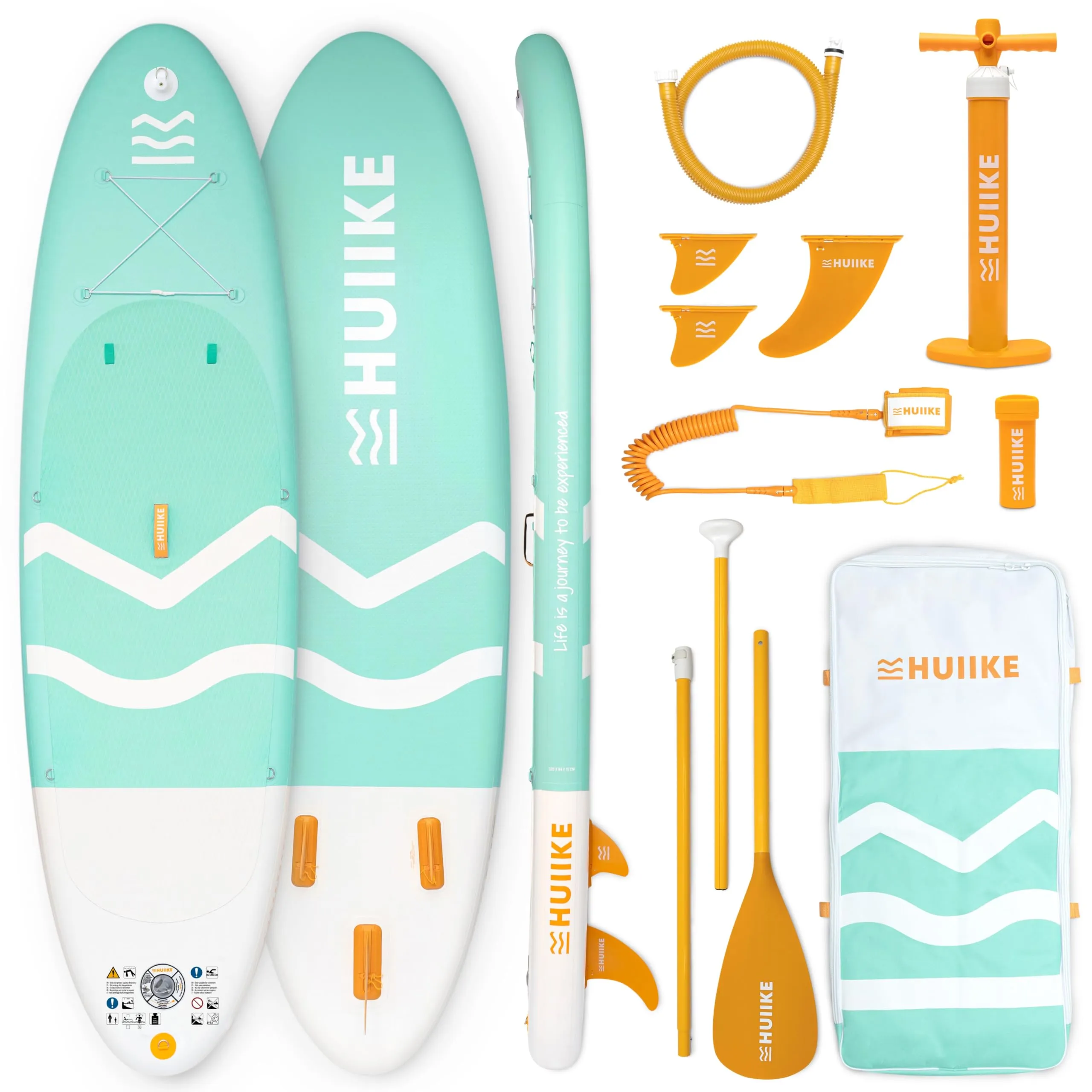 HUIIKE Tavola SUP Gonfiabile Adulti 305x84x15cm con Accessori