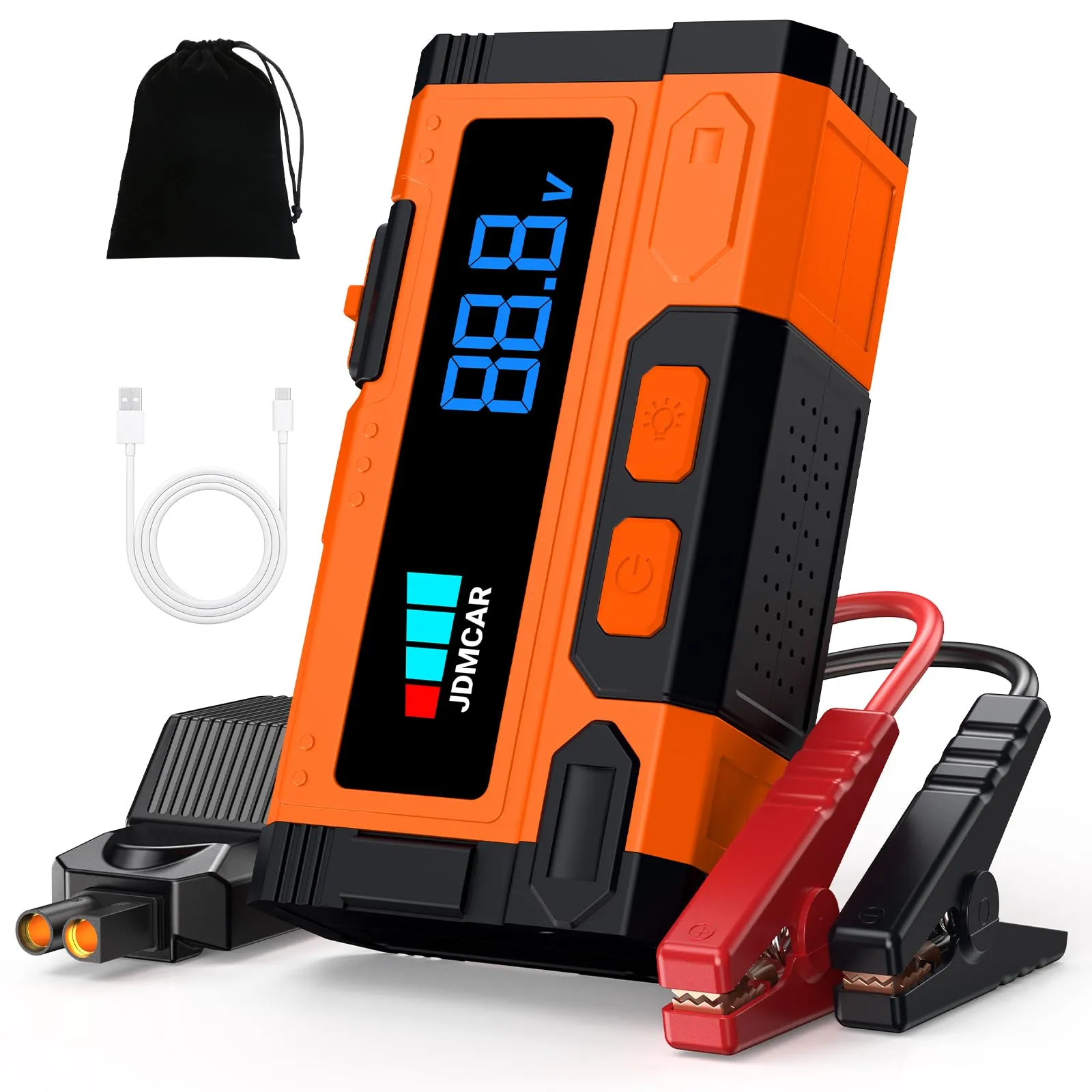 JDMCAR Booster Avviamento Auto 5000A