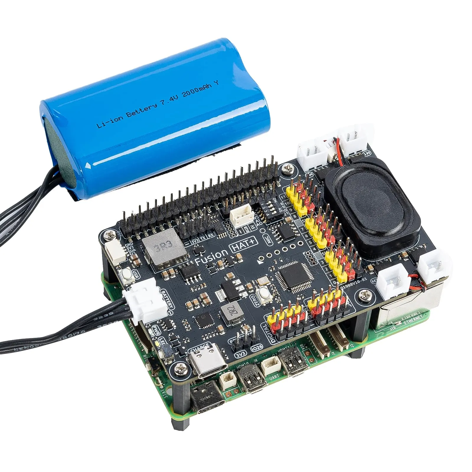 SunFounder Fusion HAT+ per Raspberry Pi