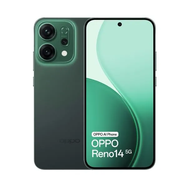 OPPO Reno14 5G Verde (Luminous Green) 12GB RAM 512GB Memoria Interna Dual SIM