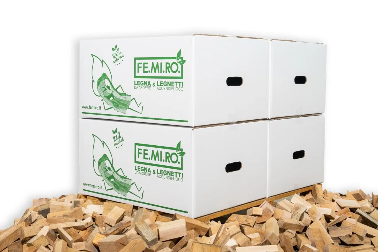 Legna da Ardere in Legnetti Accendifuoco Faggio e Abete BIGMATT - 20kg