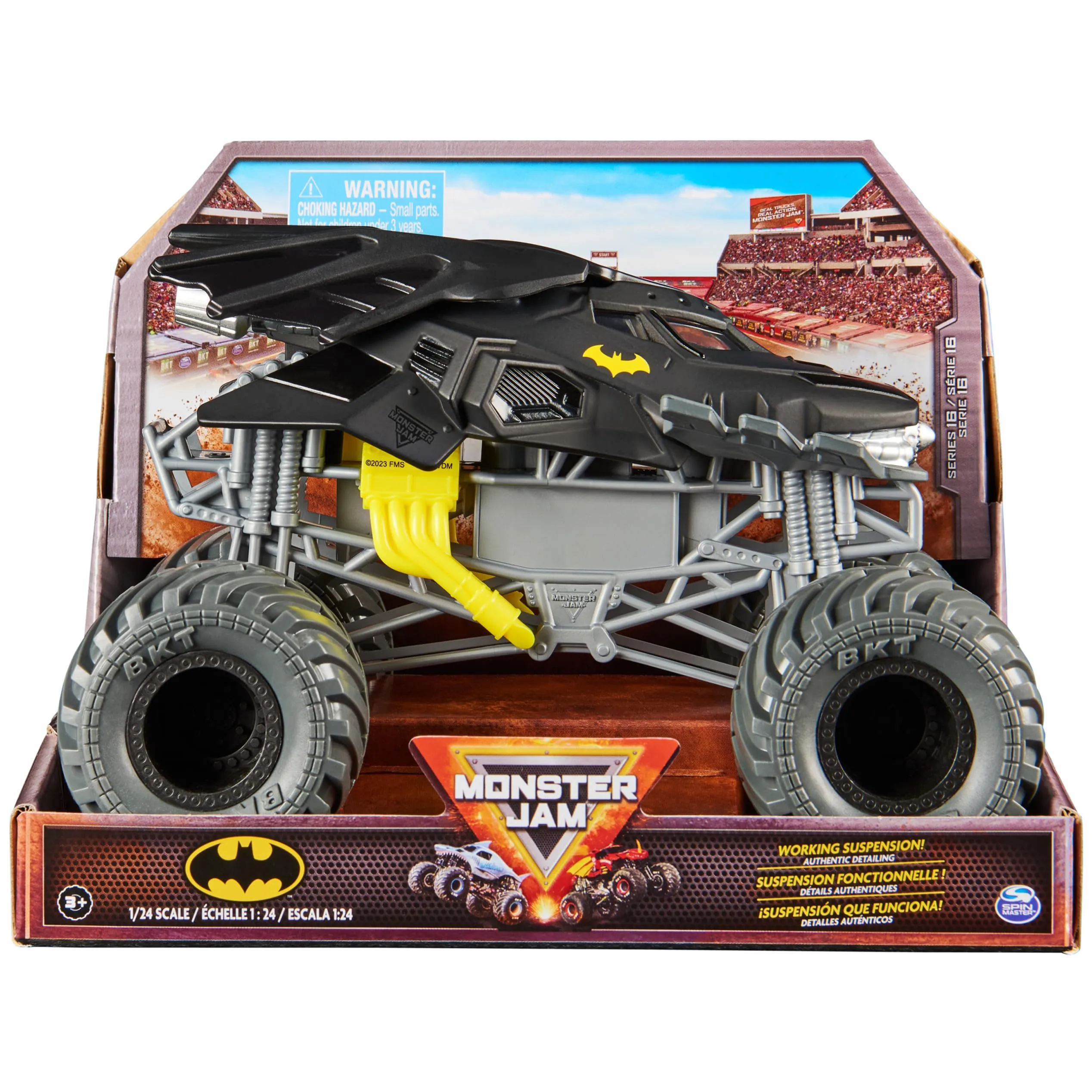 Monster Jam Batman, Monster Truck Ufficiale in Scala 1:24
