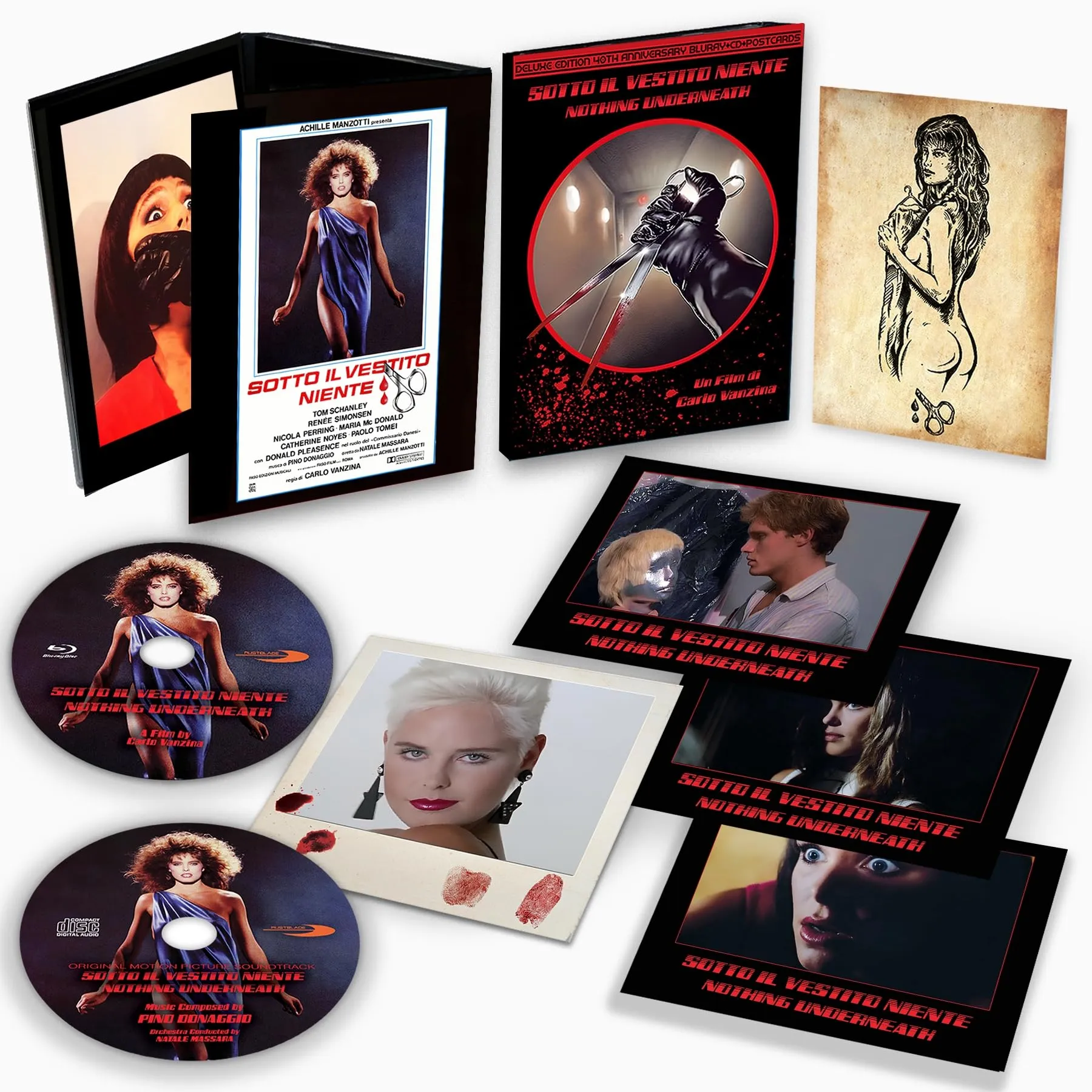 Sotto Il Vestito Niente (40° Anniversario) - Edizione Deluxe Limitata (Blu-ray + CD + Cartoline)