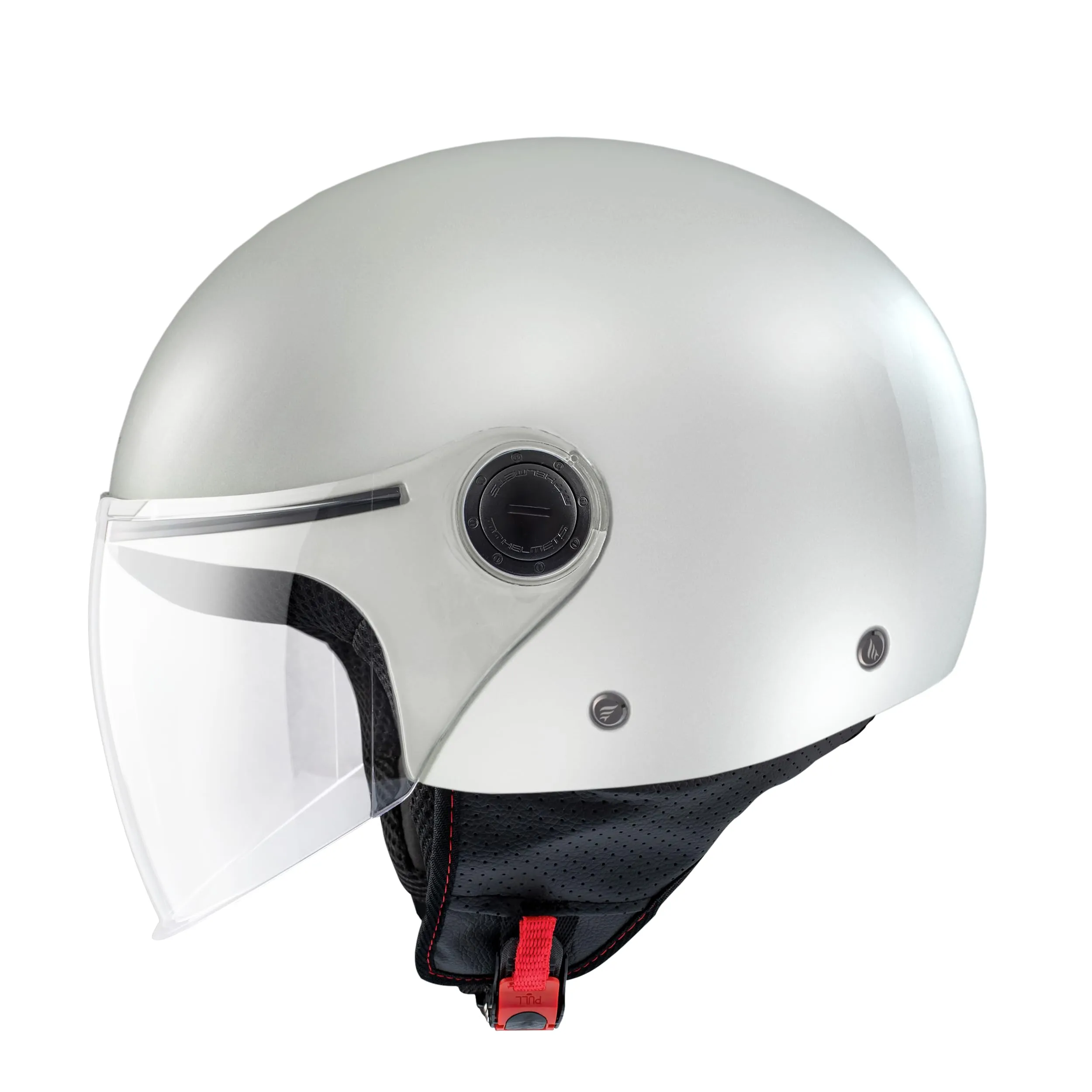 Casco MTB Street S Solid A0 Bianco Lucido