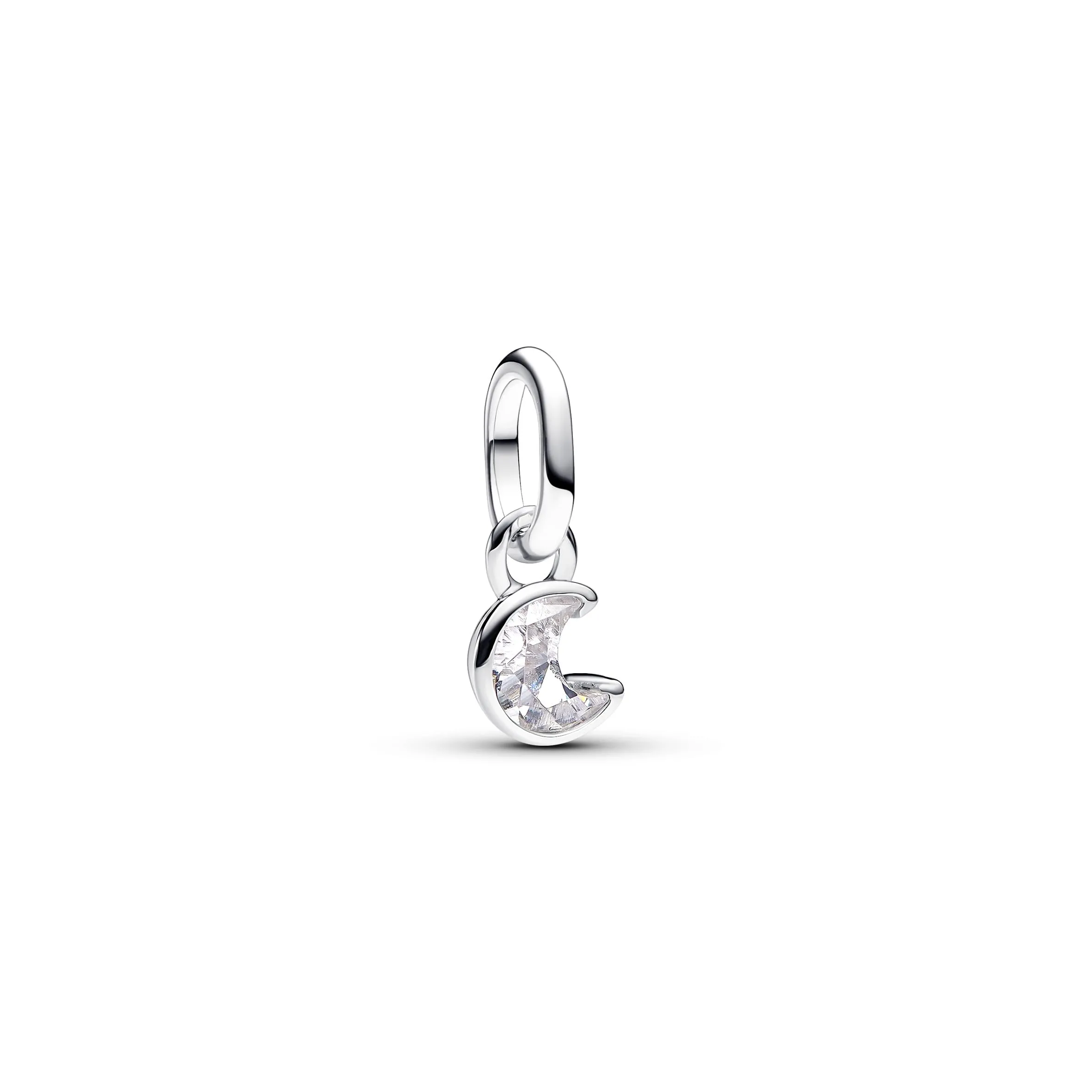 Mini ciondolo Pandora ME Luna Scintillante in Argento Sterling con Zirconia Cubica