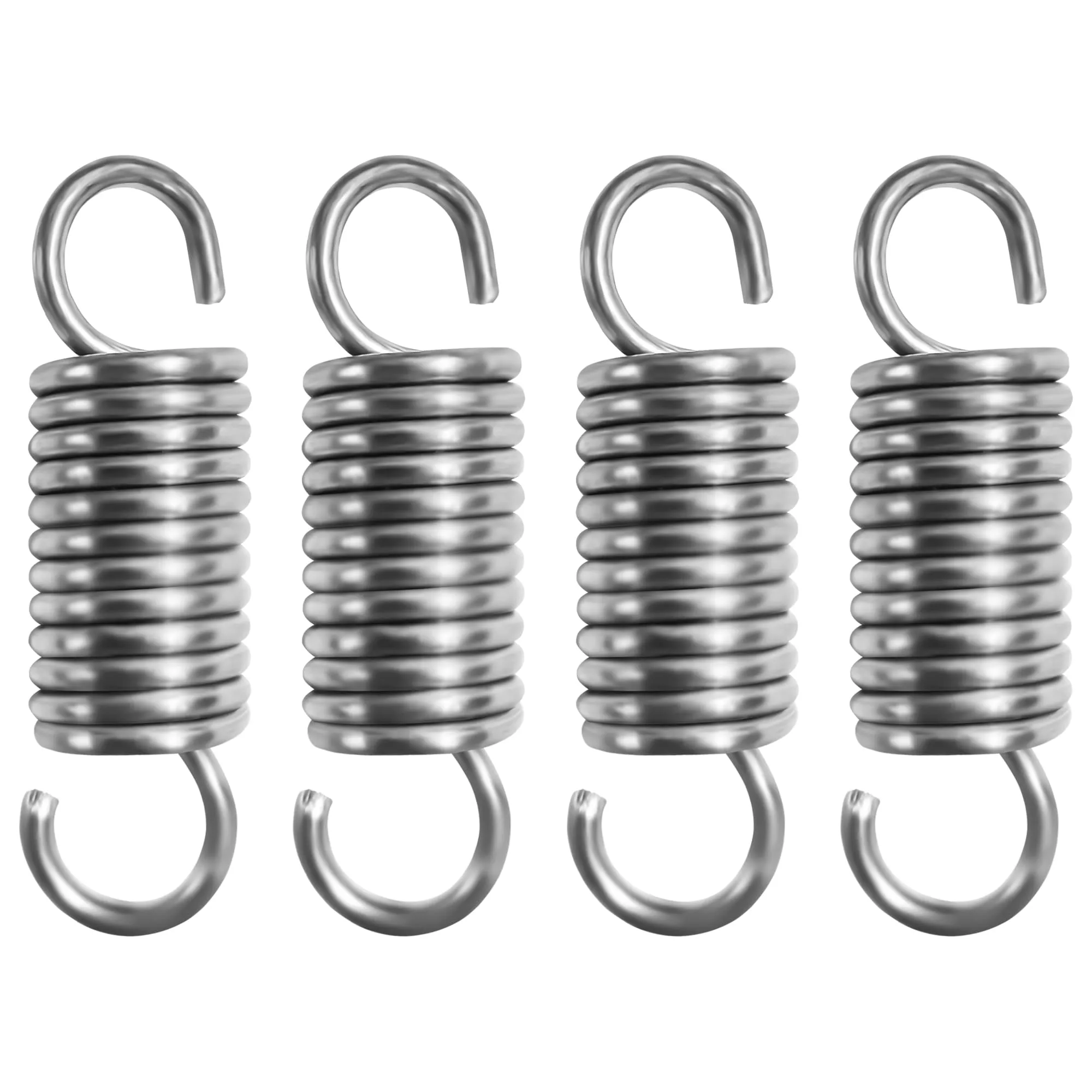 Kit 4 Molle di Trazione in Acciaio Inox 50mm con Gancio - Nicavkit