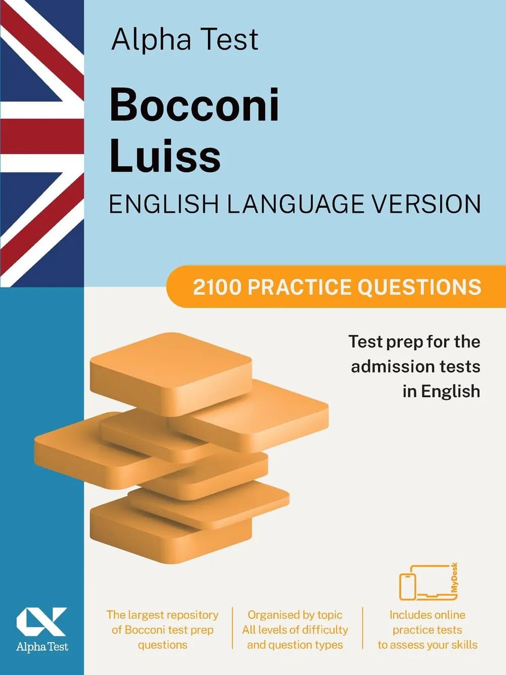 Alpha Test Bocconi Luiss English Version. 2100 Practice Questions. 2025/2026 Edition
