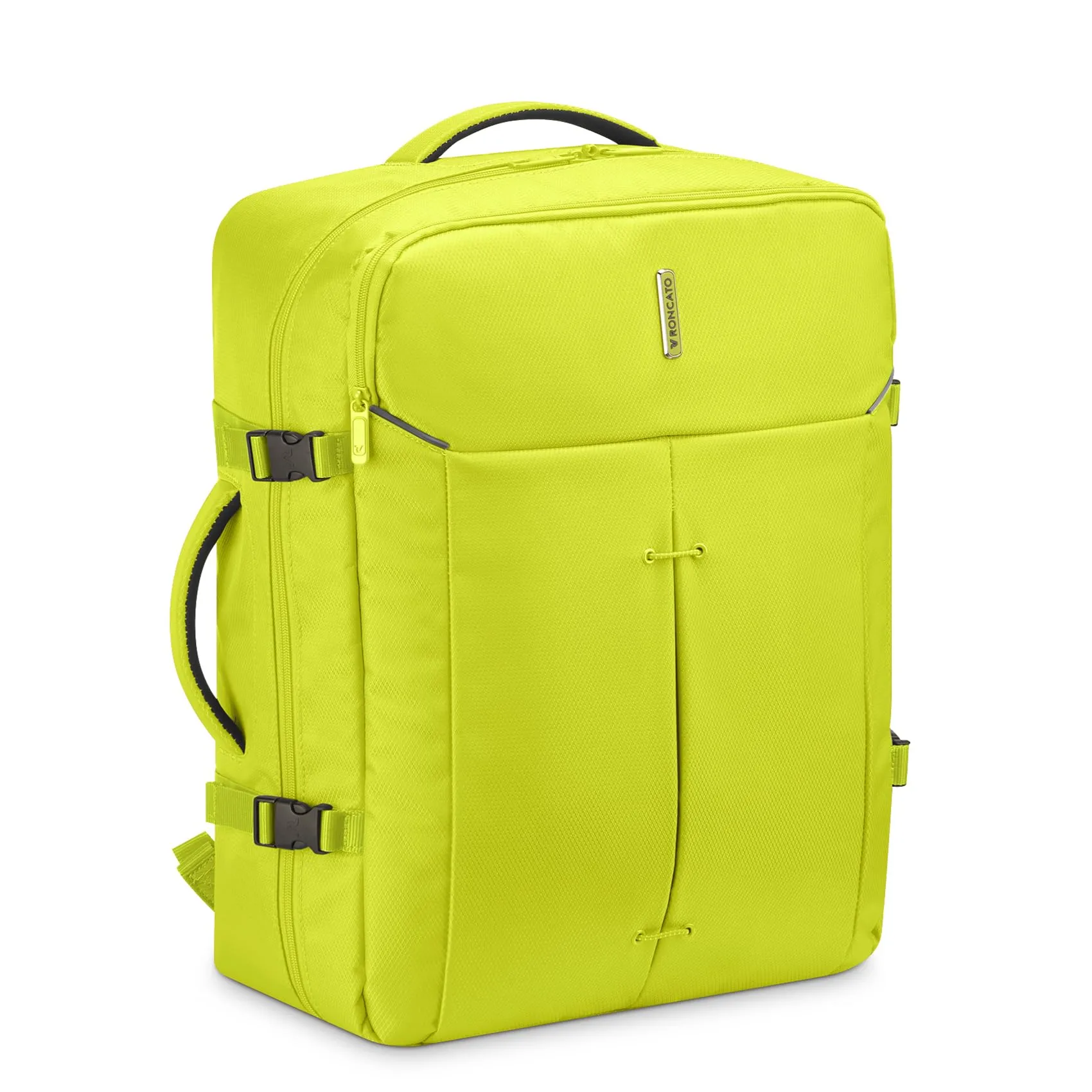 Roncato Ironik 2.0 Zaino da Viaggio Cabina Easyjet 45x36x20 cm - CYBER LIME