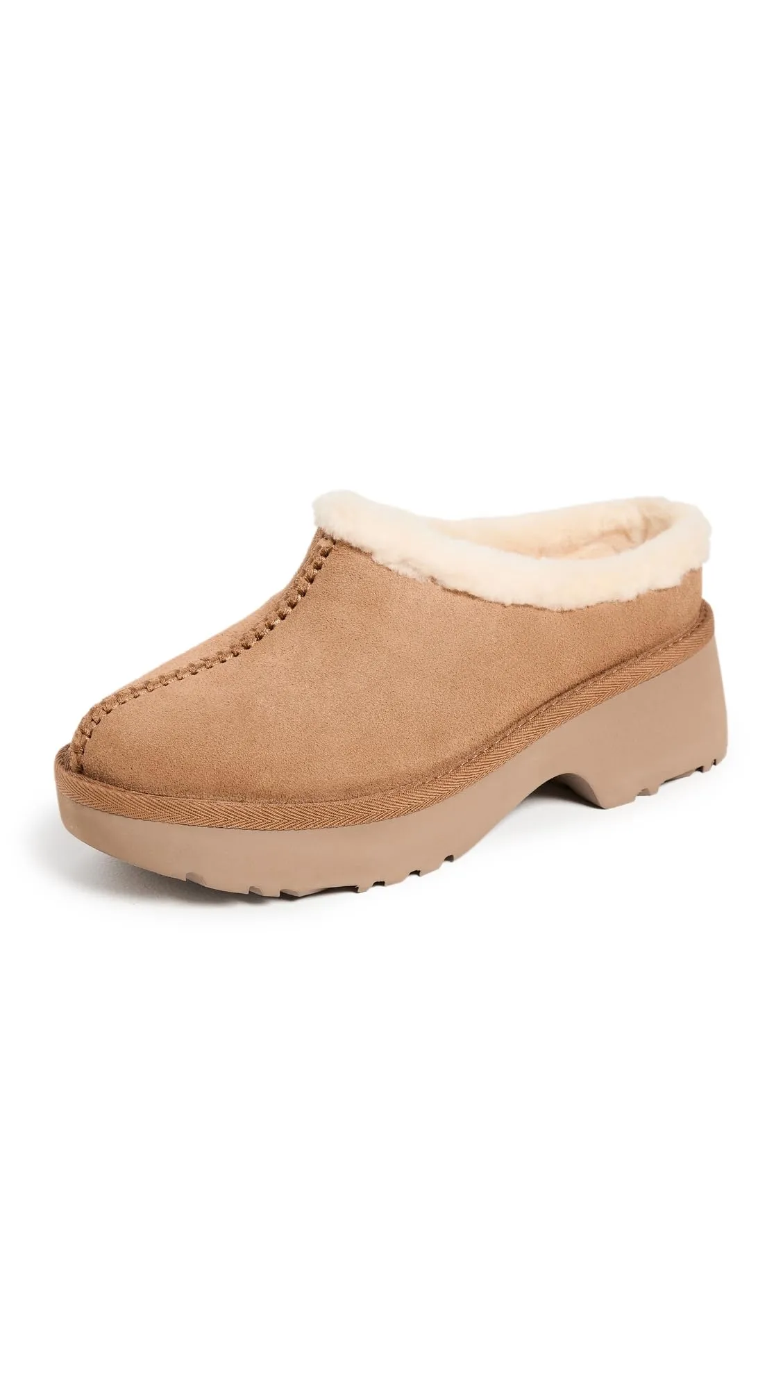 UGG New Heights Cozy Clog Marrone
