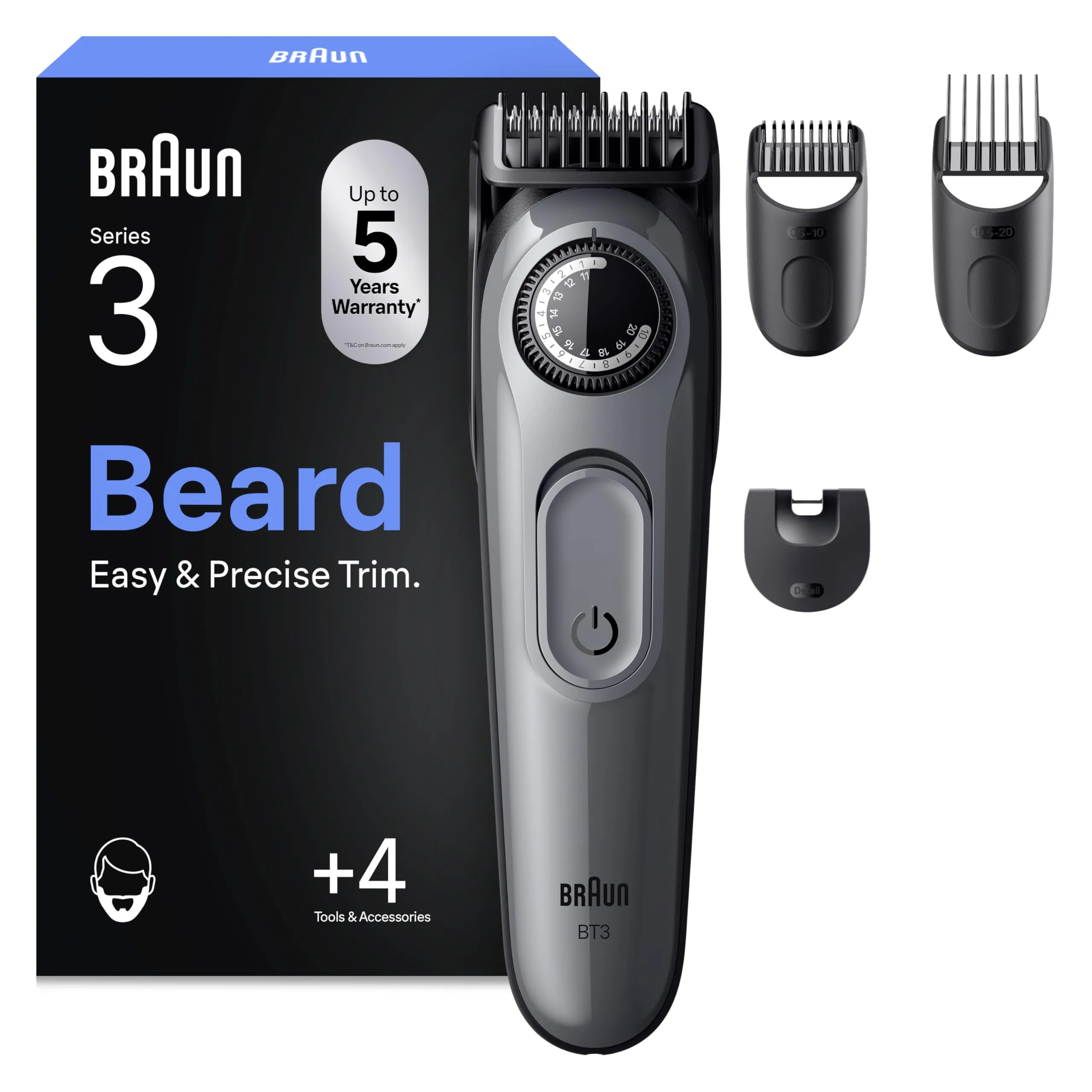 Braun Regolabarba Uomo Series 3 BT3525