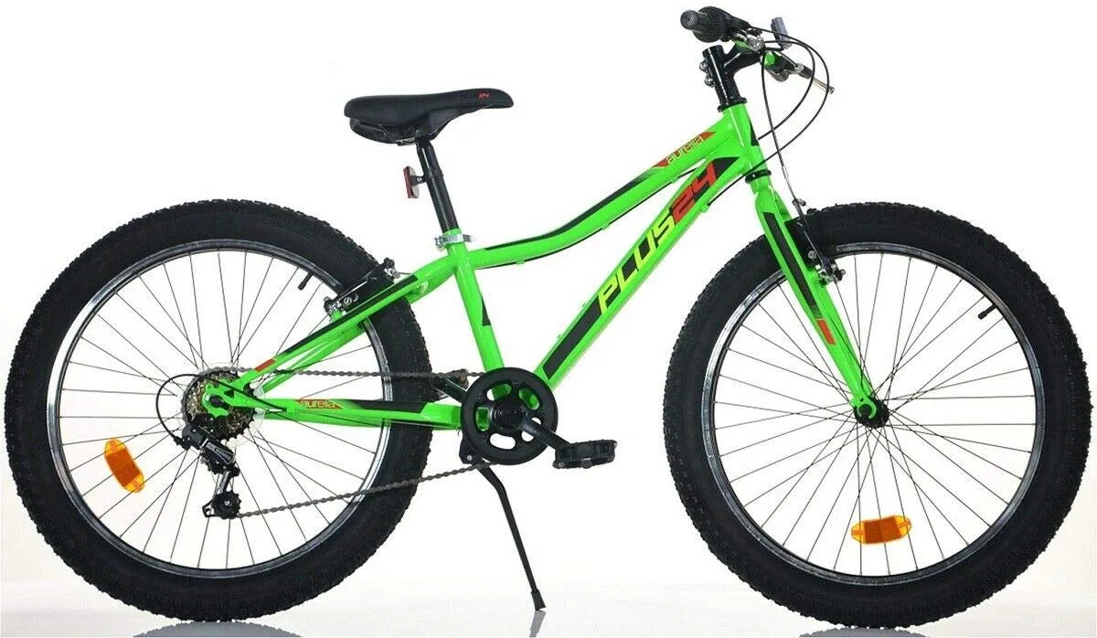 BICICLETTA 24" MTB PLUS 24 VERDE