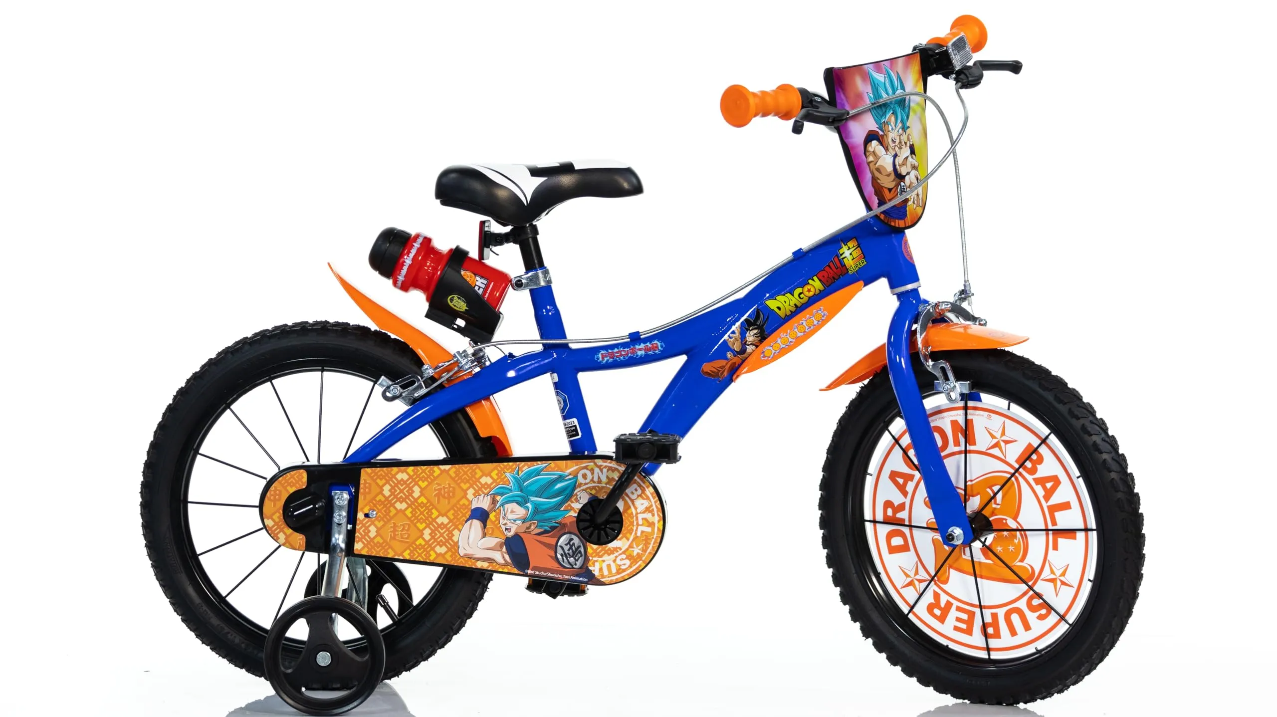 Bicicletta per Bambini Dragon Ball 16 Pollici Dino Bikes