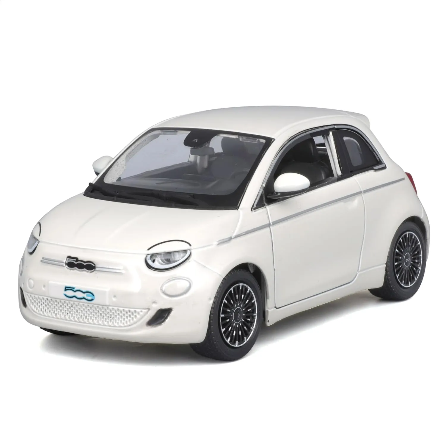 Bburago - Fiat 500 E - Modellino Realistico Auto in Scala 1:24