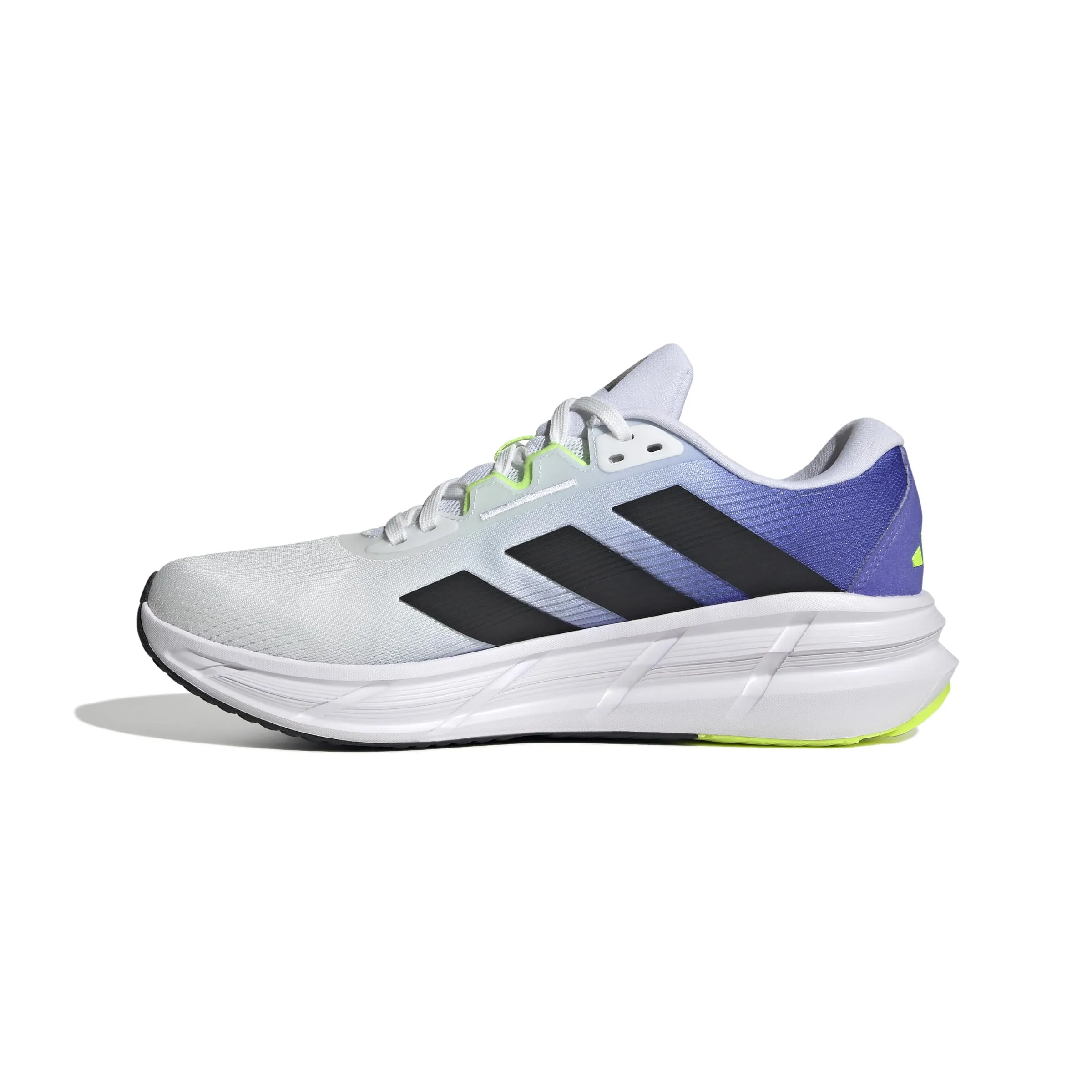 Adidas Questar 3 Uomo Scarpe da Running Bianco/Nero/Blu