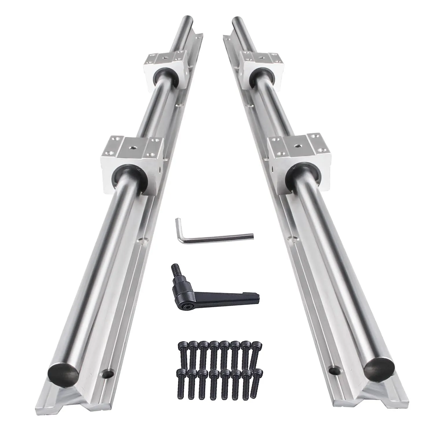 CNCMANS Guida Lineare SBR16-1000mm con Blocchi SBR16UU