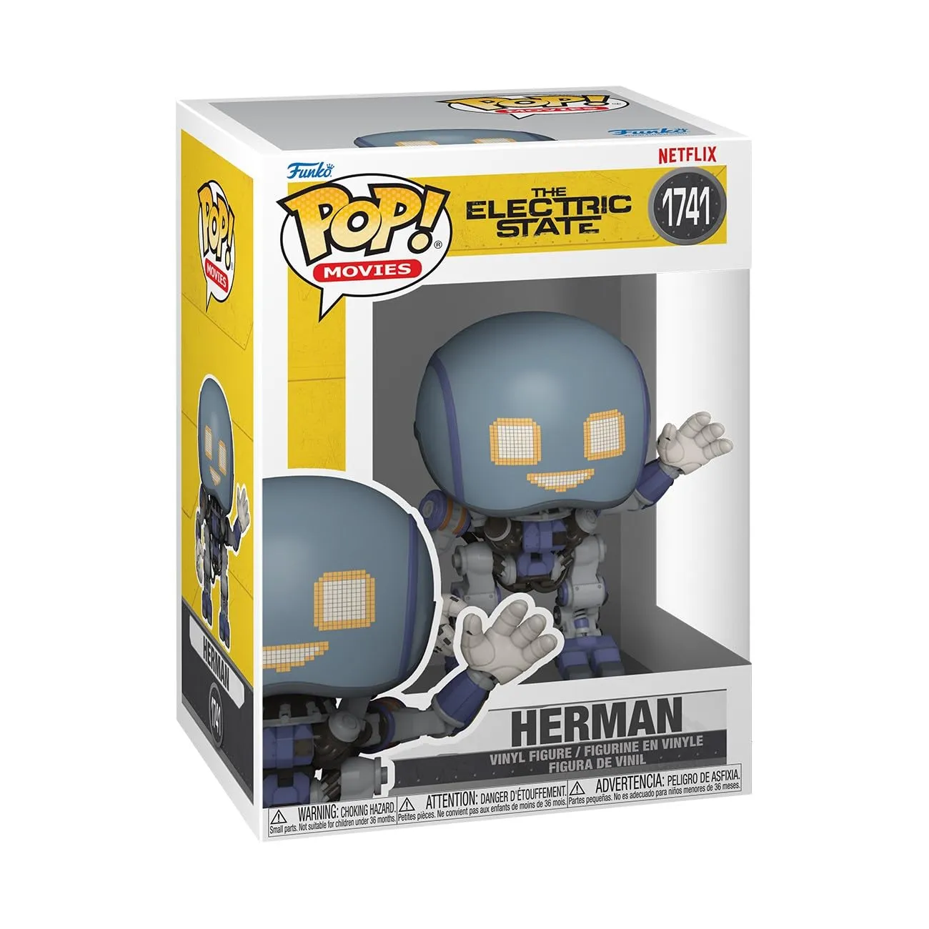 Funko POP! Movies: Electric State - Herman - Figura in Vinile da Collezione