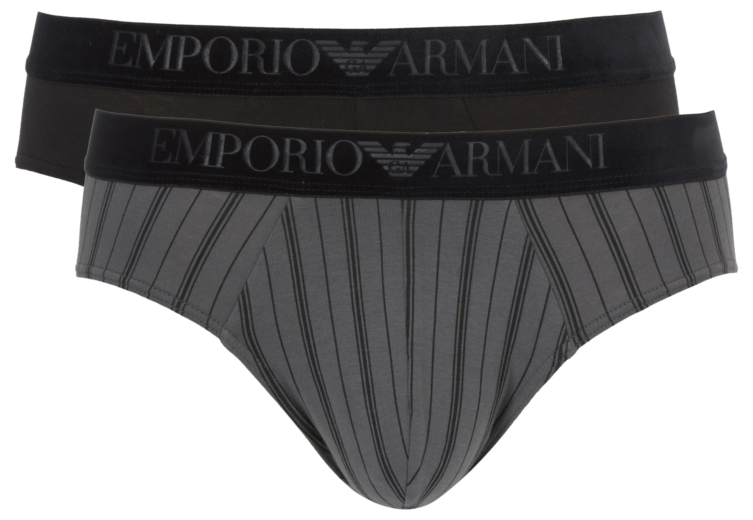 Emporio Armani Tartan Gift Box 2-Pack Briefs