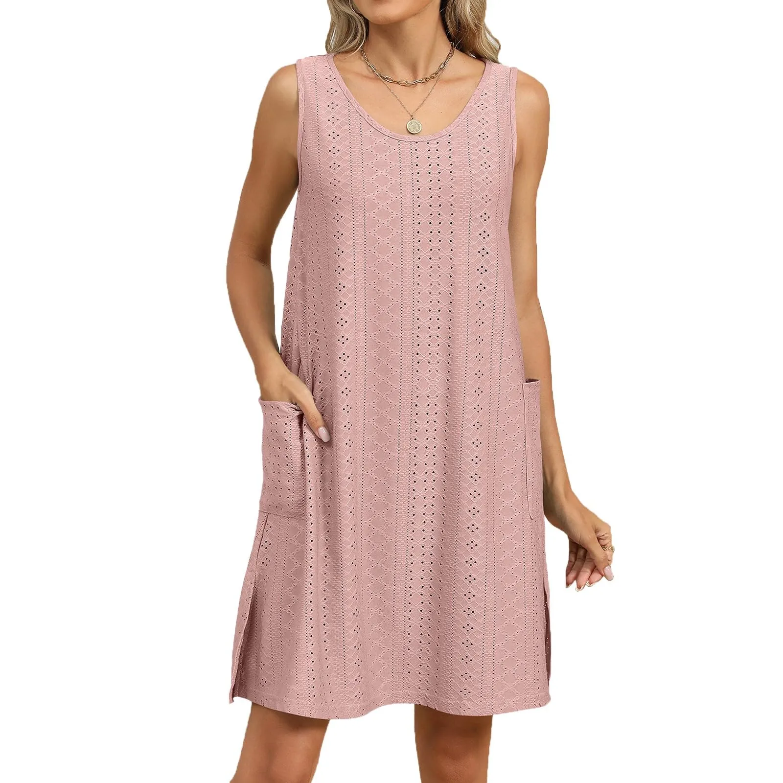 Vestito Estivo Donna - Stile Bohémien, Anguria Rossa