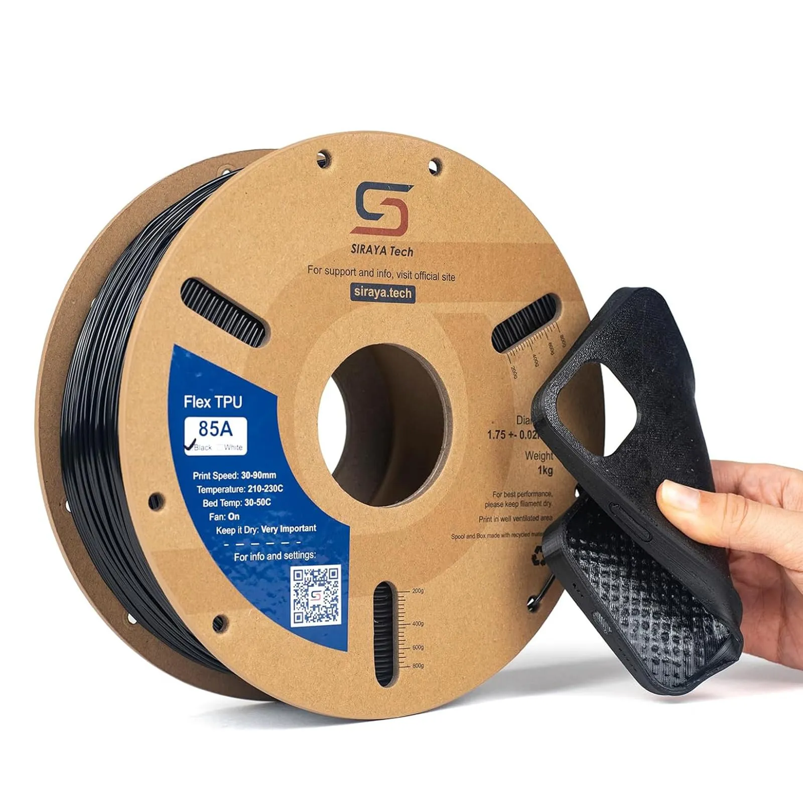 Siraya Tech Flex TPU Filamento - 85A Shore